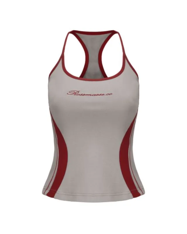 Seamed Halter Top - Grey sold by ROSEMA.ESE