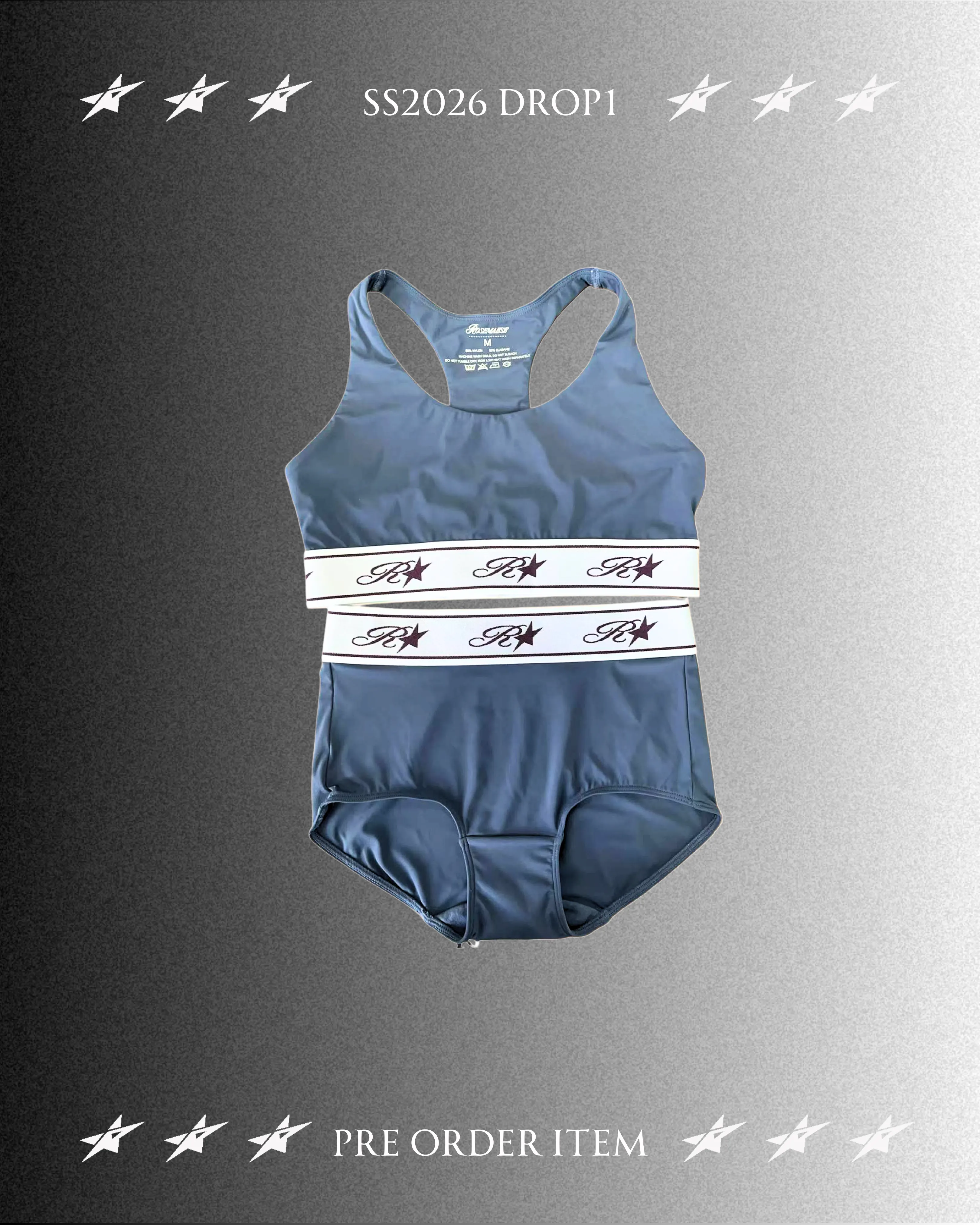 Sports Star Bra Set - Navy sold by ROSEMA.ESE