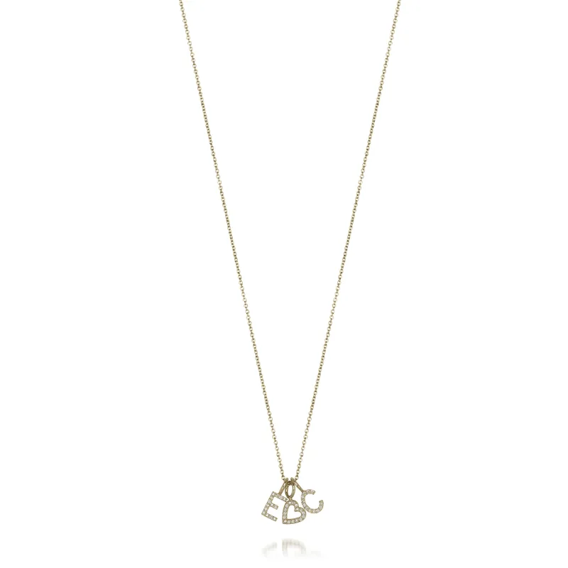 MELANGE- 14KT BLAKE NECKLACE made by SARAH CHLOE