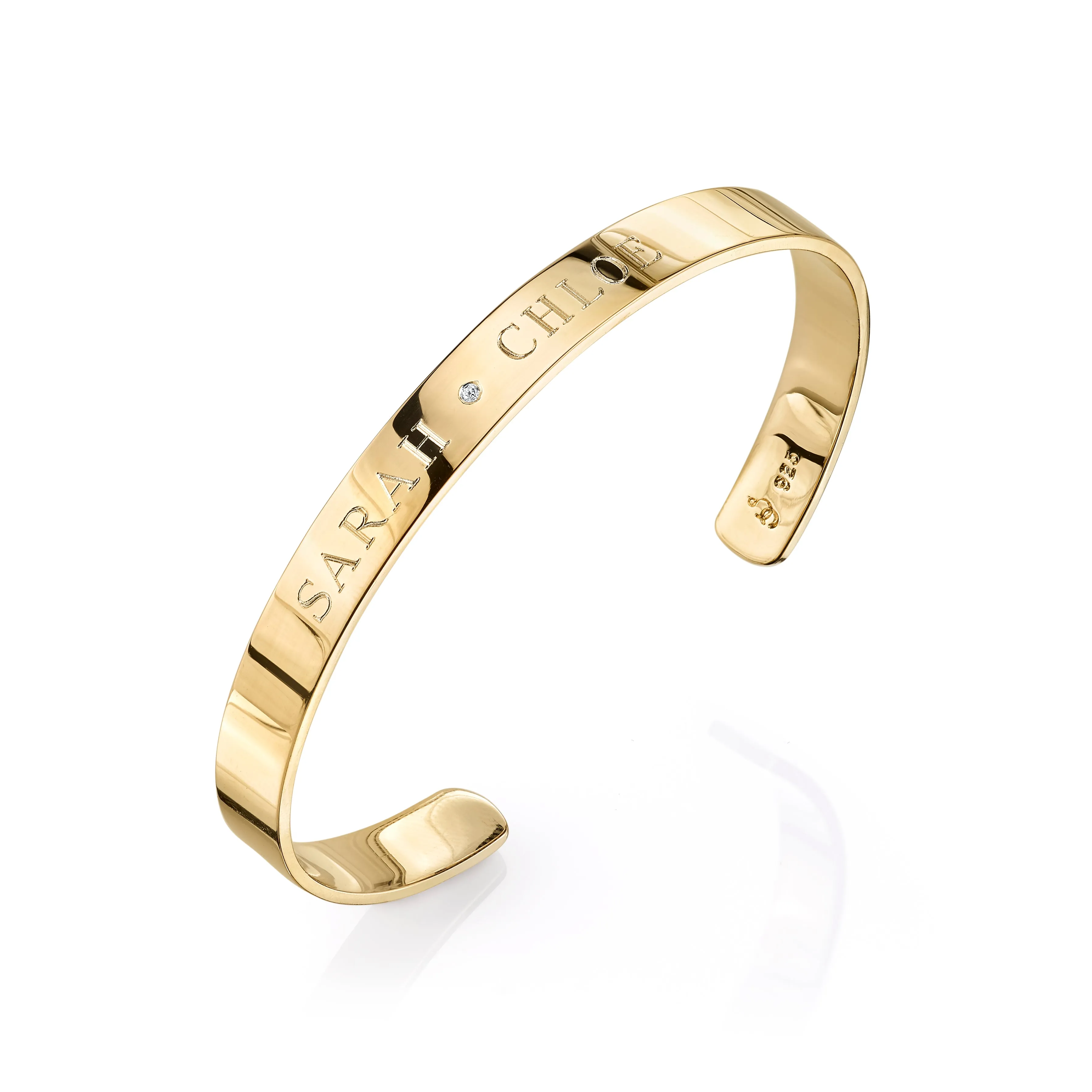 CIELA WITH SINGLE DIAMOND-TEXT sold by SARAH CHLOE