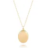 CHARLI LARGE OVAL FAMILY ENGRAVED LOCKET - PERIMETER NAMES sold by SARAH CHLOE