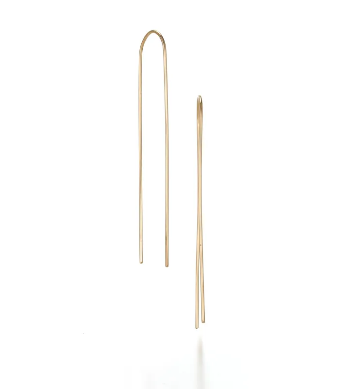 KARLA THREADED WIRE EARRINGS sold by SARAH CHLOE