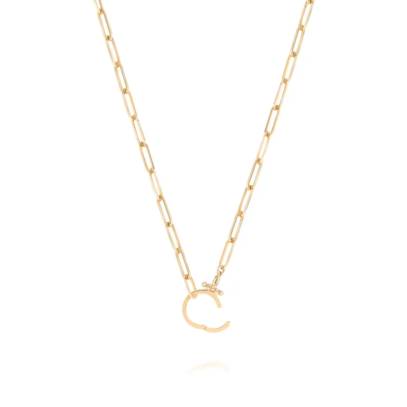 REMI LARGE HINGE CHARM NECKLACE sold by SARAH CHLOE