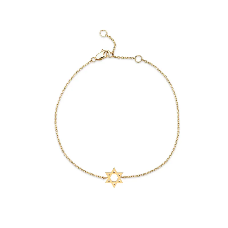 CHARMING STAR OF DAVID BRACELET sold by SARAH CHLOE