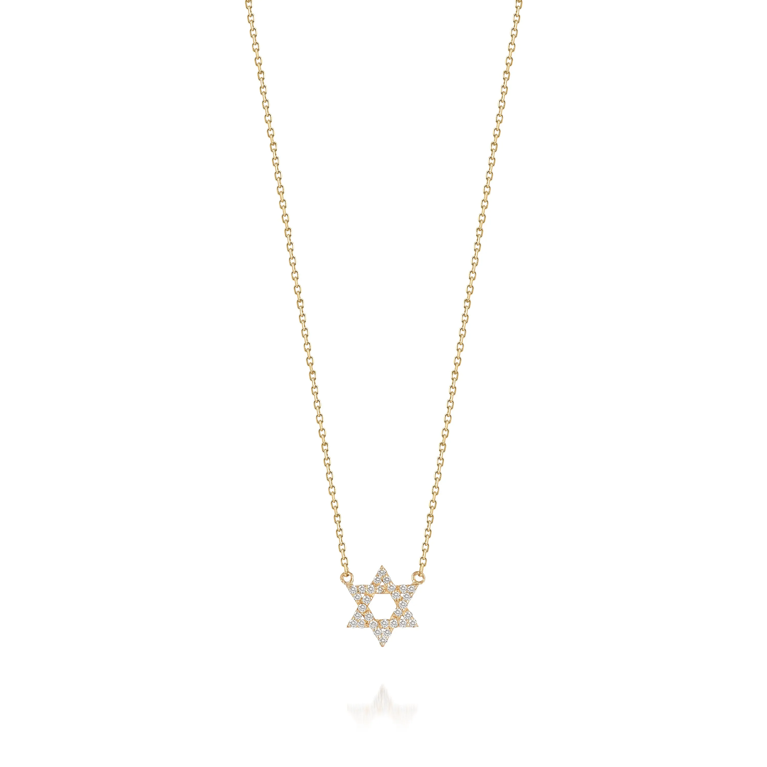CHARMING DIAMOND STAR OF DAVID NECKLACE sold by SARAH CHLOE
