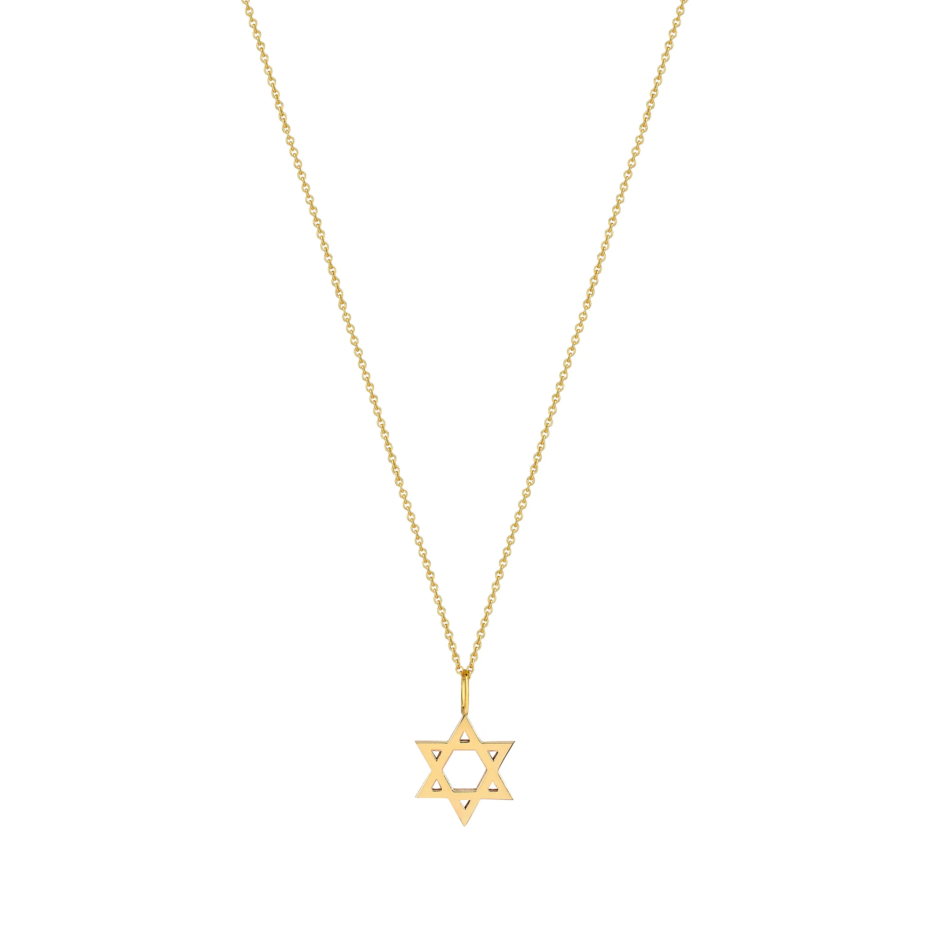 CHARMING STAR OF DAVID NECKLACE sold by SARAH CHLOE product image thumbnail 3