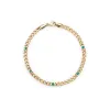 RILEY EMERALD 5 STONE BRACELET sold by SARAH CHLOE
