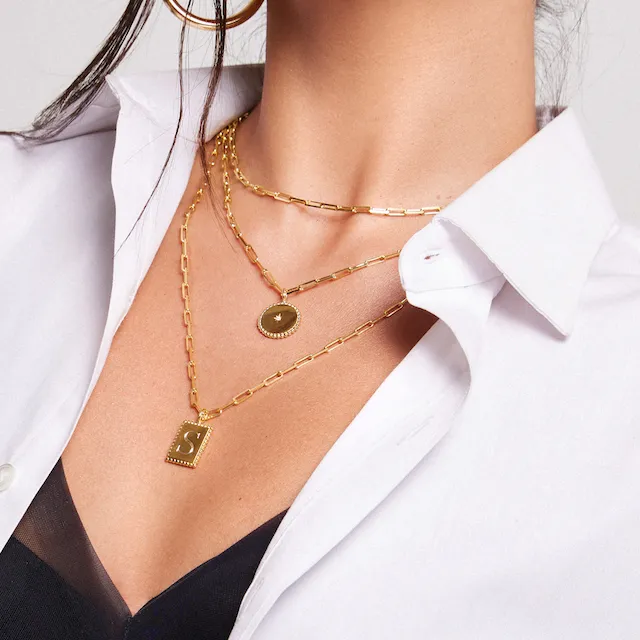 MRxSC EDIT- ALAIA DIAMOND MEDALLION sold by SARAH CHLOE product image thumbnail 2