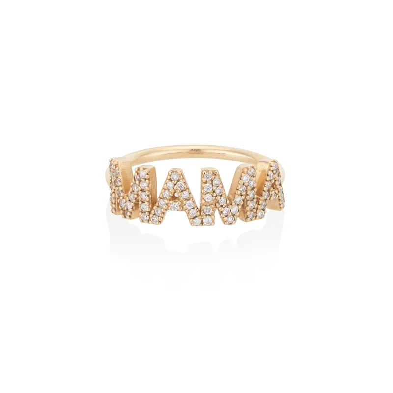 RIAVA DIAMOND MAMA RING sold by SARAH CHLOE