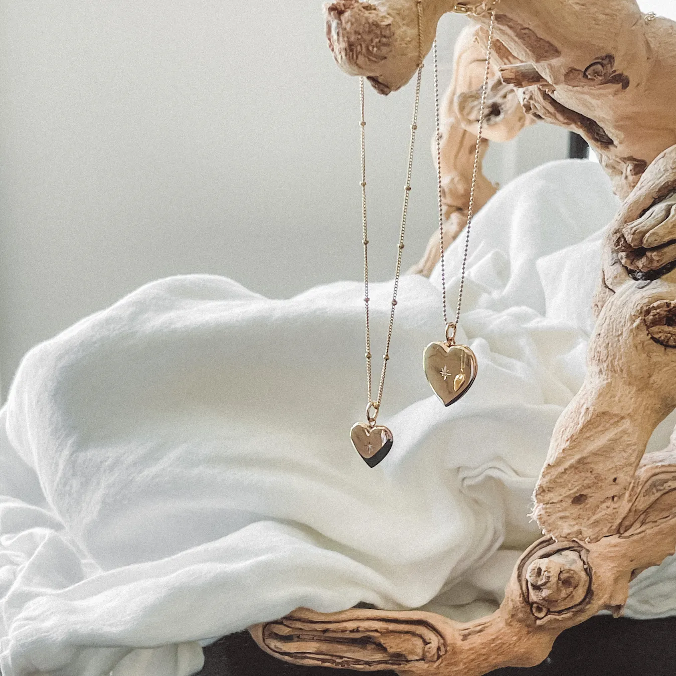 CHARLI LARGE HEART ENGRAVED LOCKET sold by SARAH CHLOE product image thumbnail 2