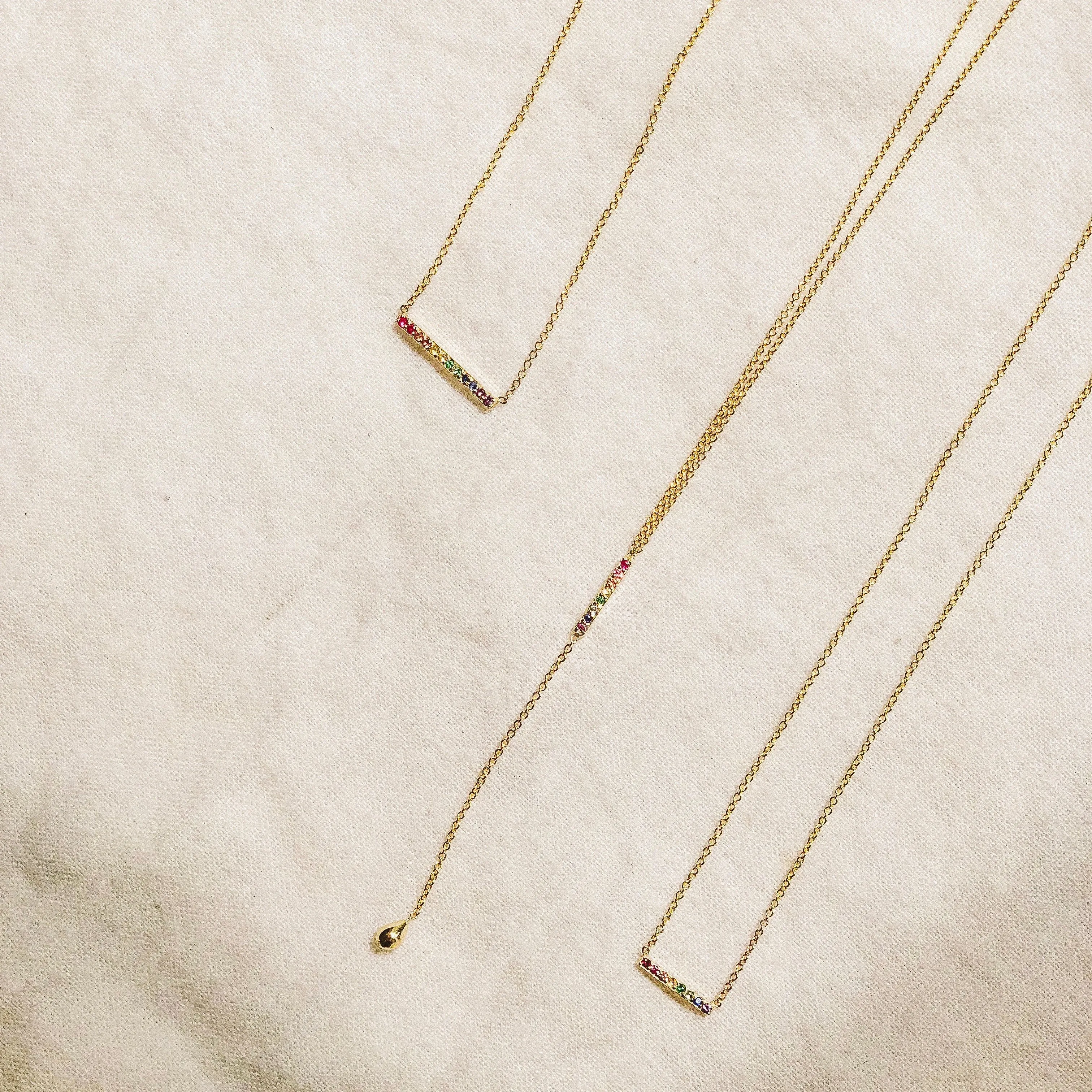 SLDA RAINBOW LARIAT sold by SARAH CHLOE product image thumbnail 2