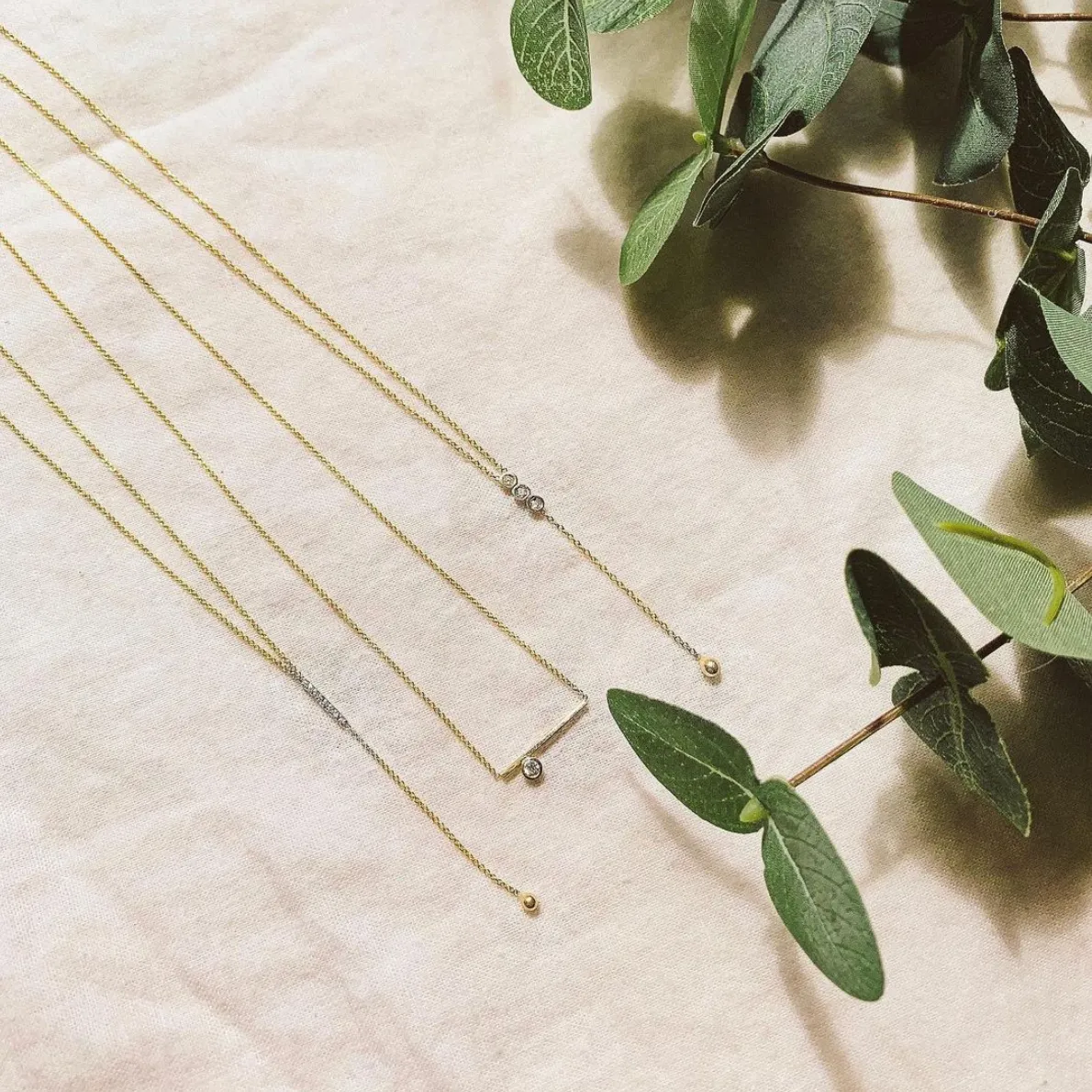 SLDA DIAMOND LARIAT sold by SARAH CHLOE product image thumbnail 3