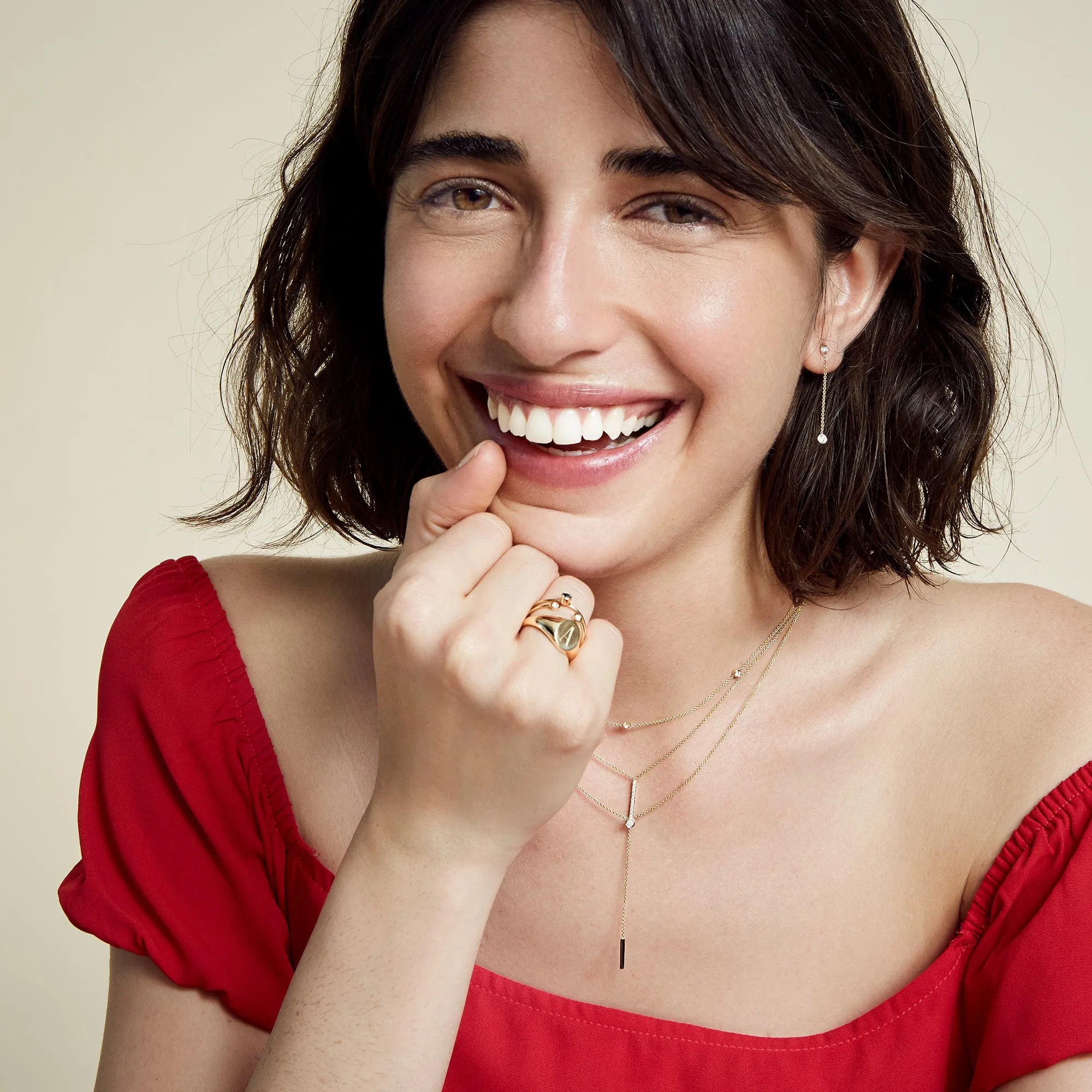 SLDA TURQUOISE DROP EARRINGS sold by SARAH CHLOE product image thumbnail 4