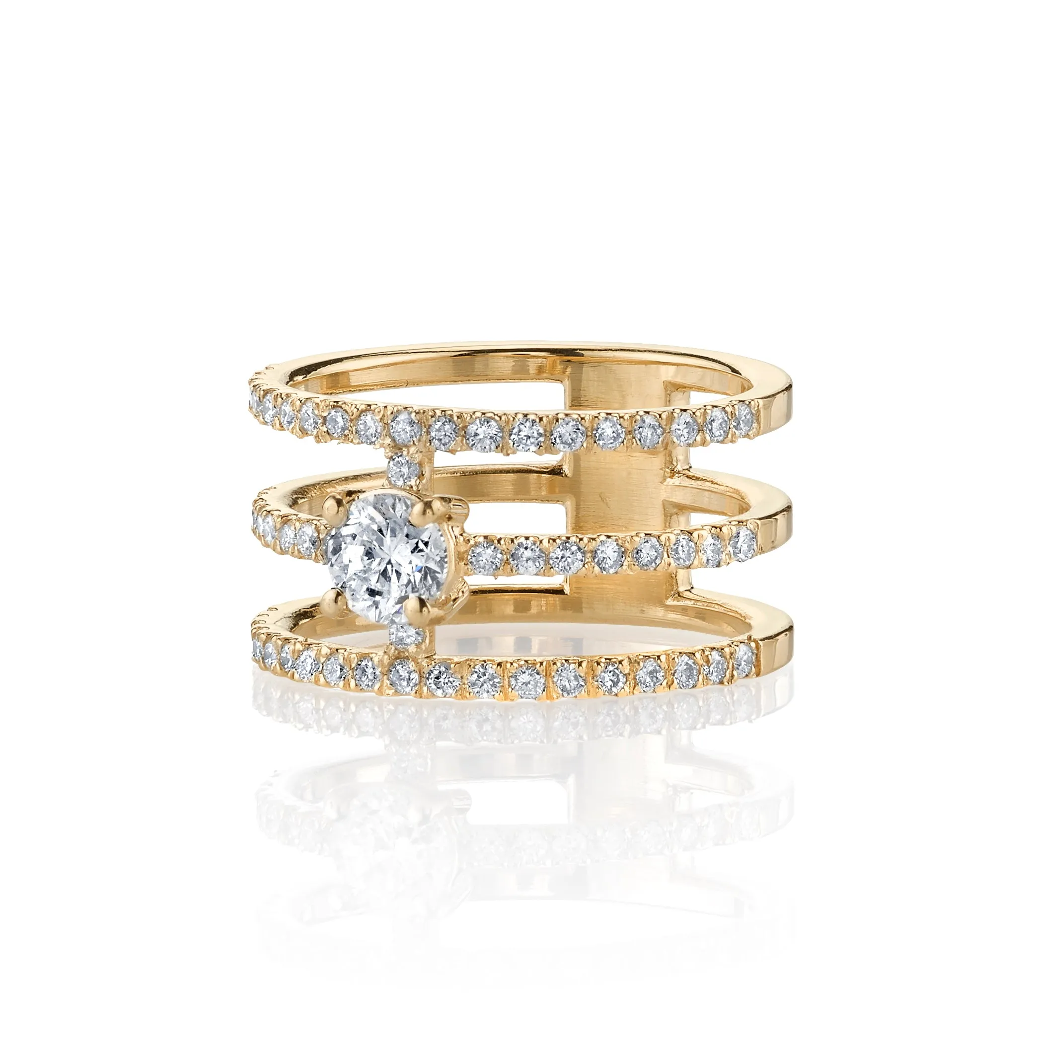 GIGI EMERALD RING sold by SARAH CHLOE product image thumbnail 2