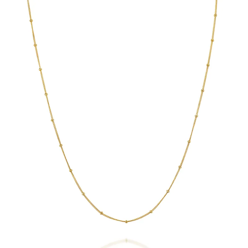 CHAINS: SATELLITE CHAIN-SILVER & PLATED sold by SARAH CHLOE