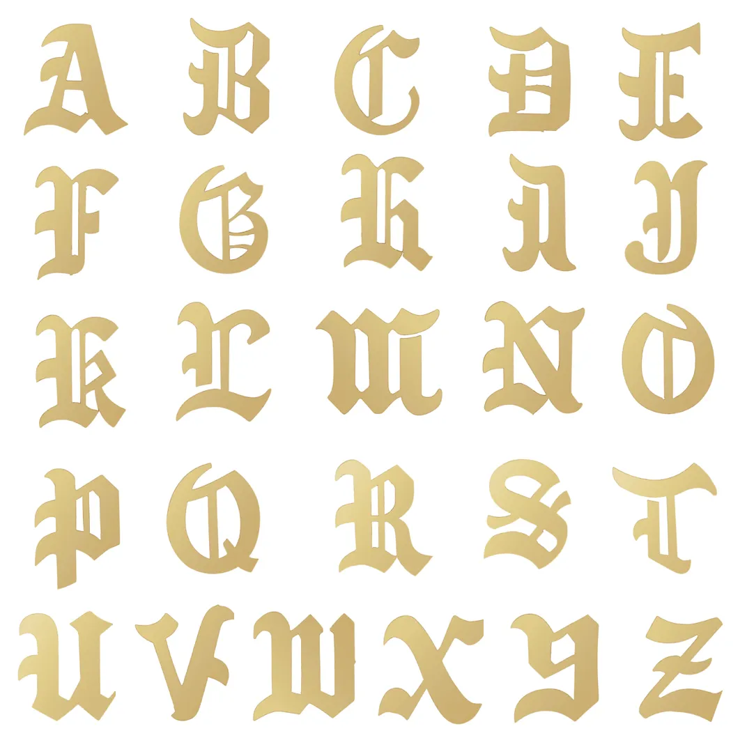 AMELIA GOTHIC INITIAL NECKLACE sold by SARAH CHLOE product image thumbnail 3