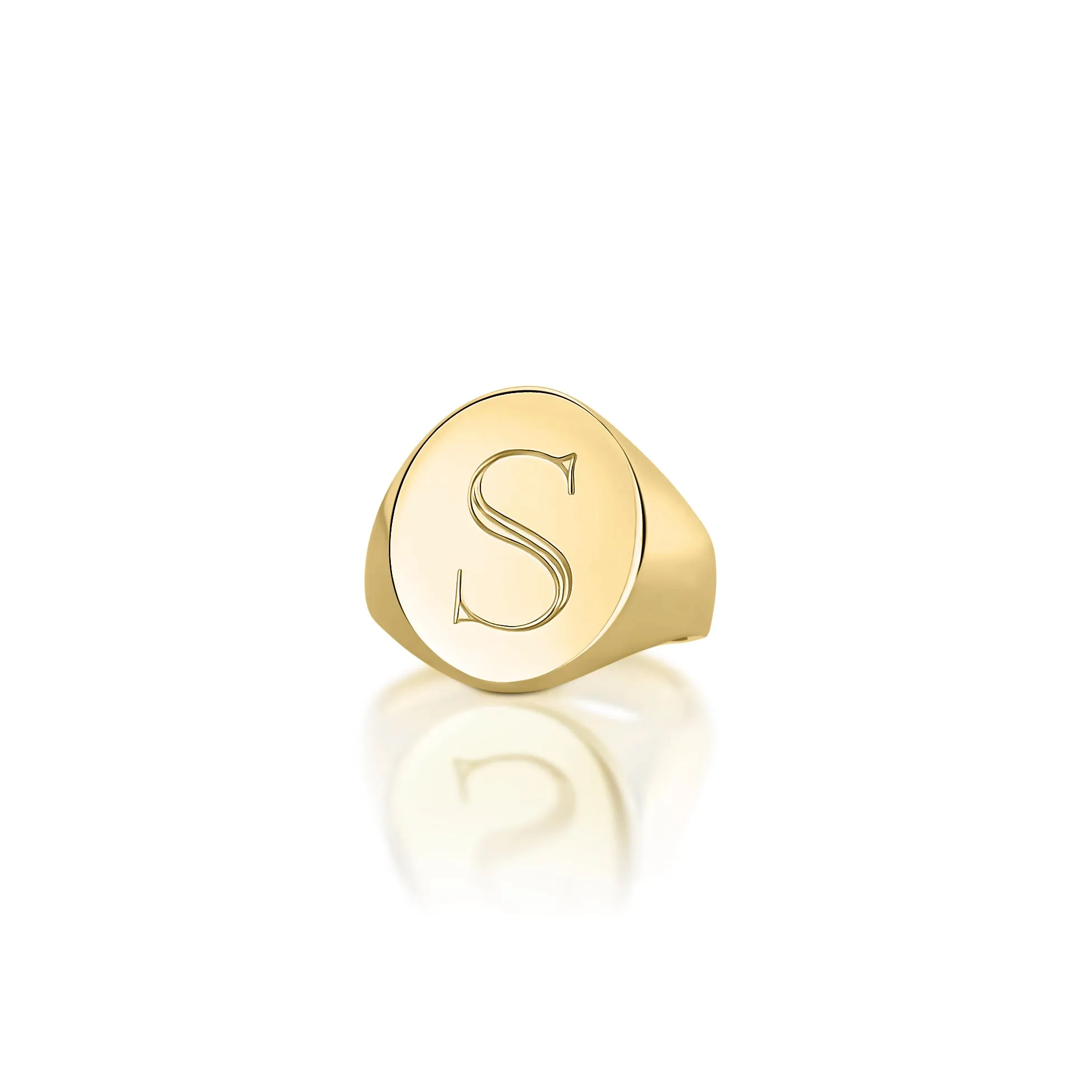 LANA PINKY SIGNET RING sold by SARAH CHLOE