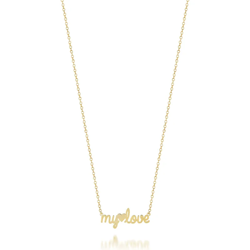 AVA 'MY LOVE' NECKLACE made by SARAH CHLOE