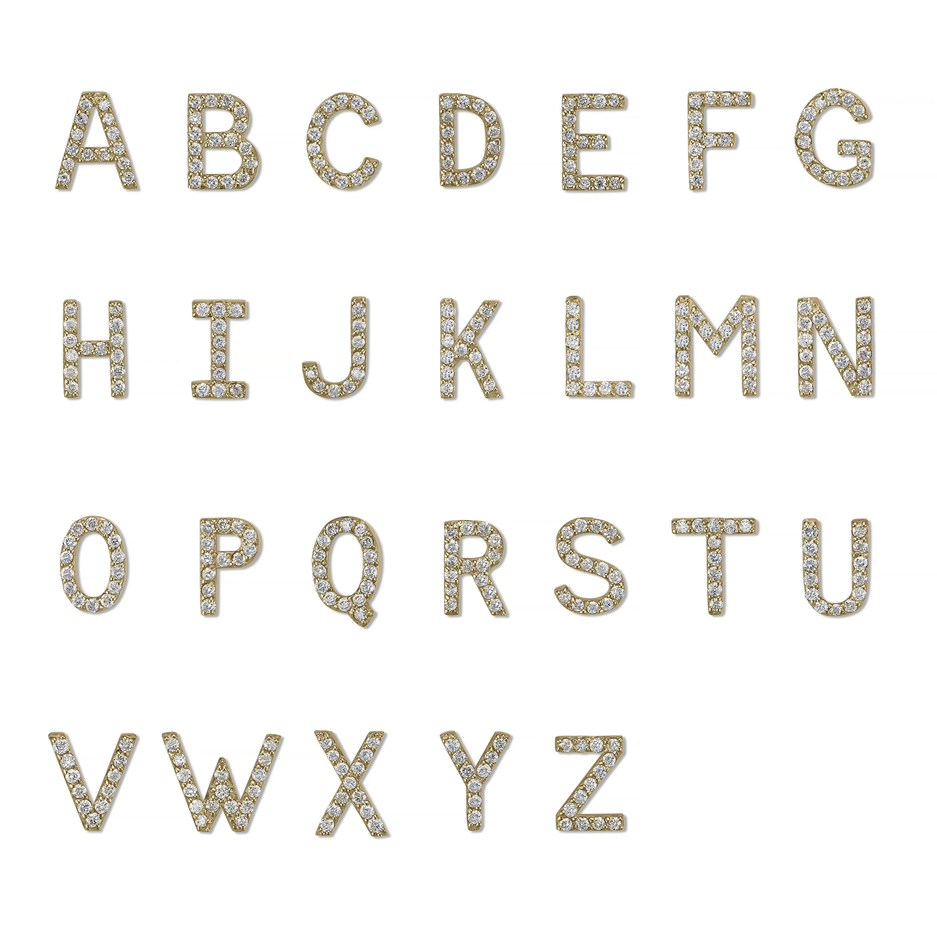 AMELIA DIAMOND INITIAL STUD SINGLES sold by SARAH CHLOE product image thumbnail 5