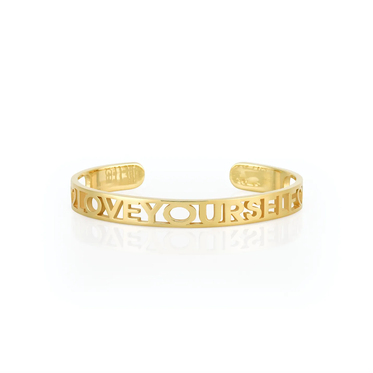 LOVEYOURSELF BANGLE sold by SARAH CHLOE