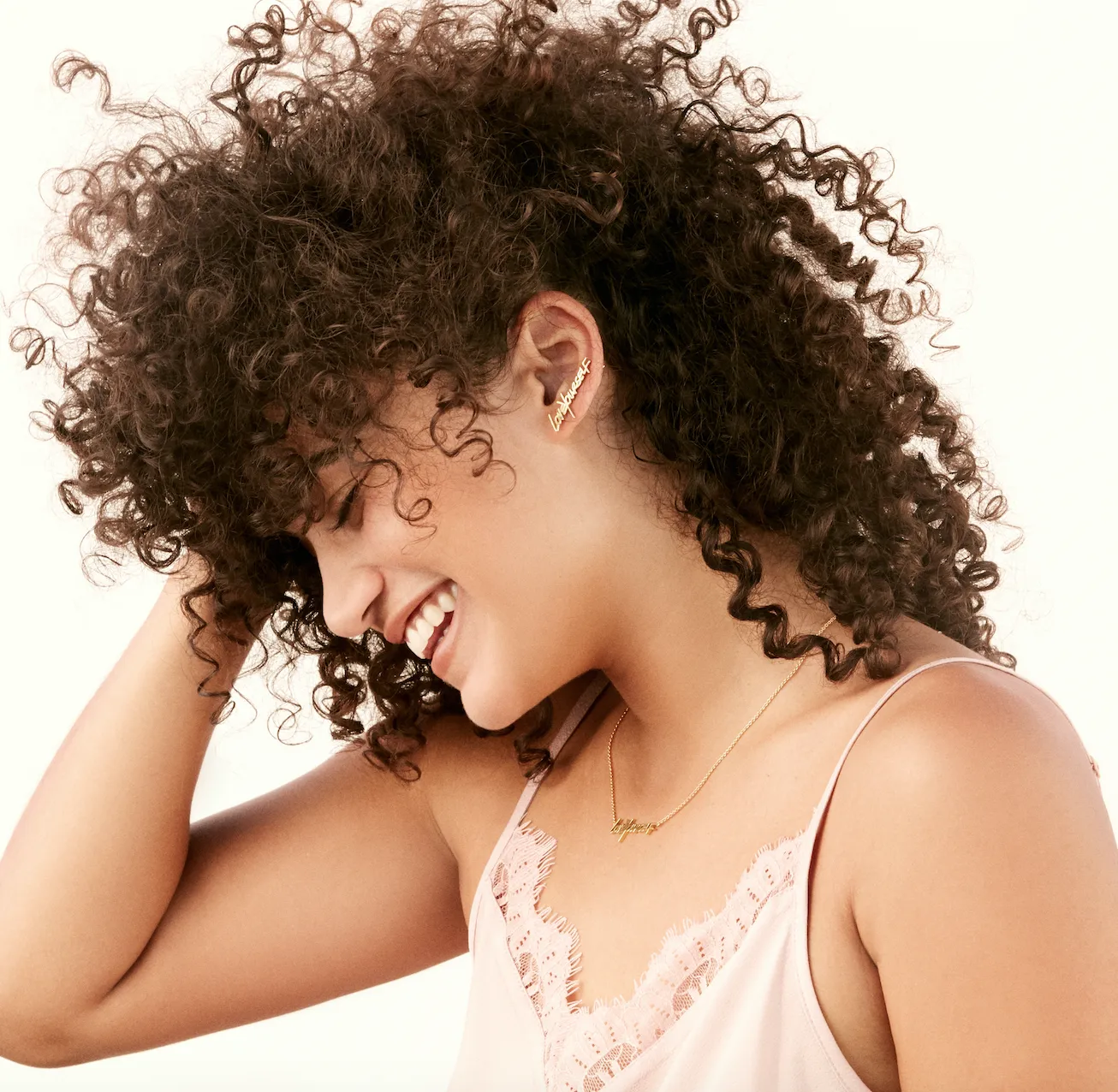 LOVEYOURSELF EAR CLIMBER sold by SARAH CHLOE product image thumbnail 3