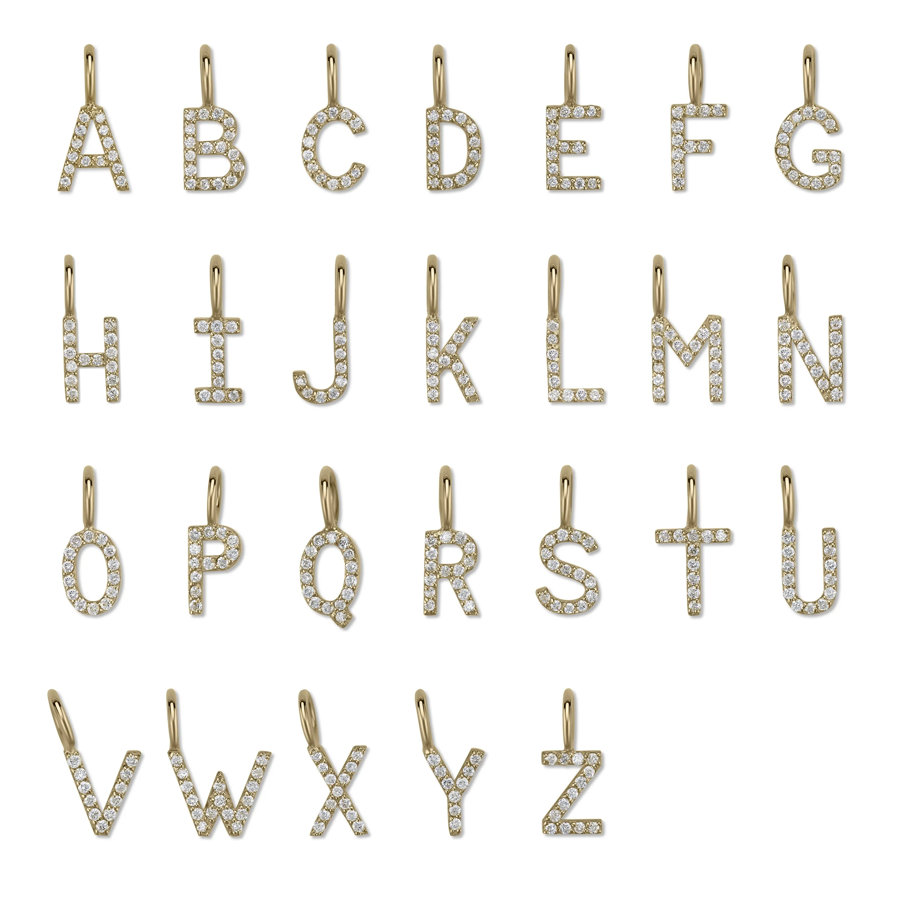 AMELIA DIAMOND INITIAL-LOOSE sold by SARAH CHLOE product image thumbnail 4