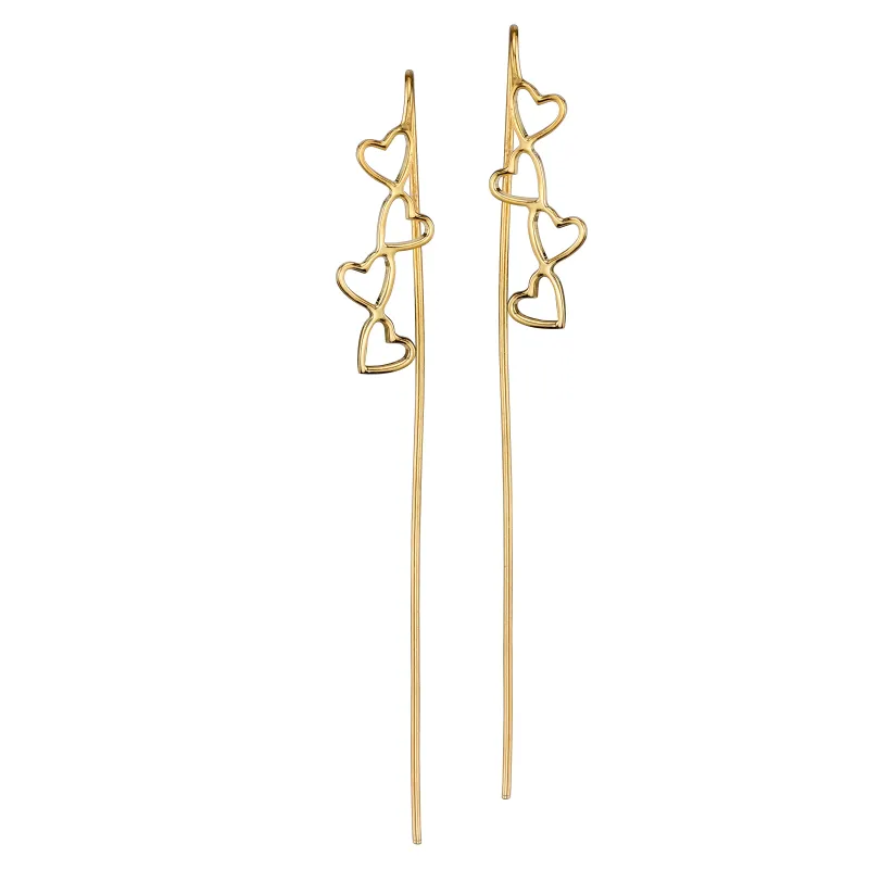 LOVE COUNT® KARLA THREADED EARRINGS sold by SARAH CHLOE