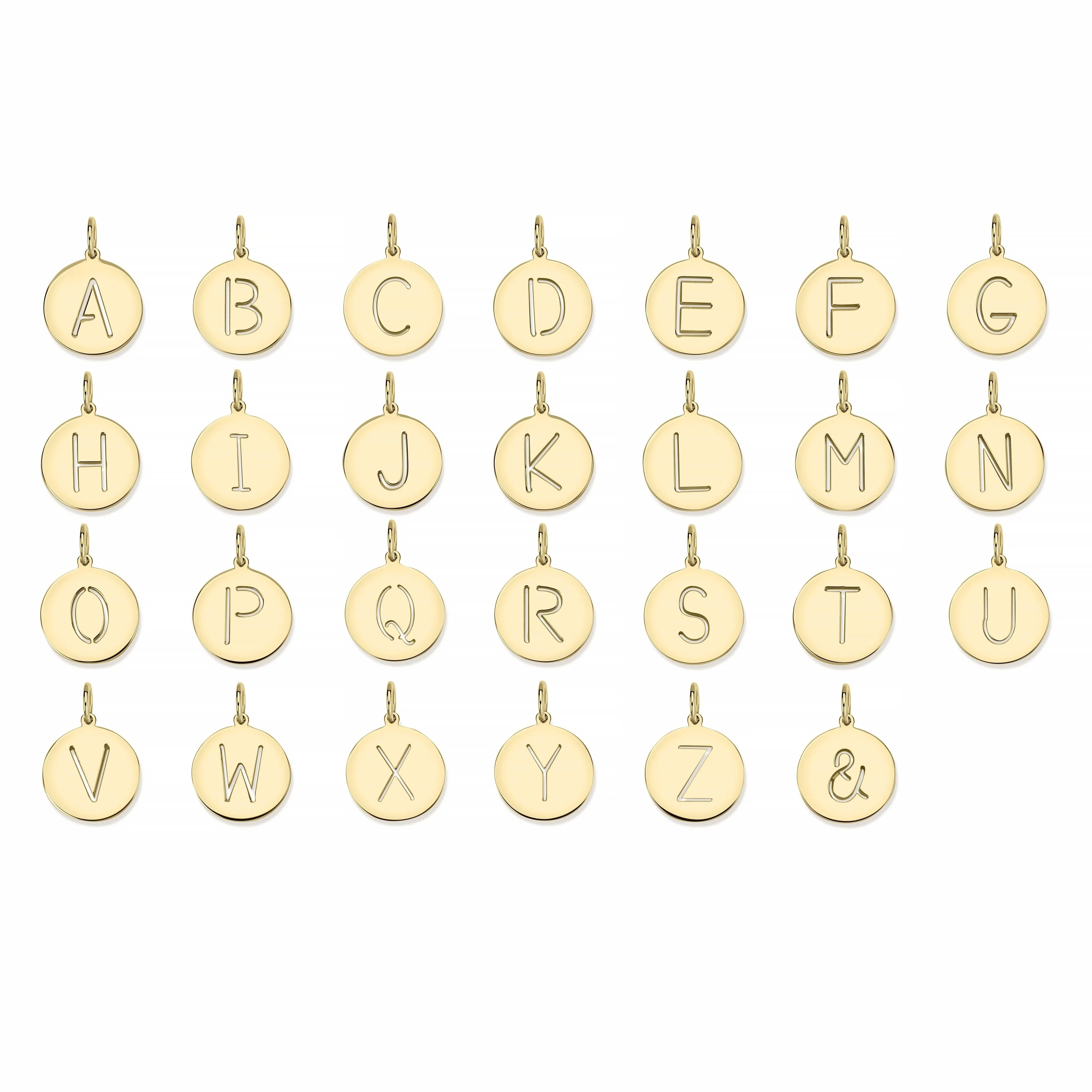 EVA INITIAL PENDANT FOR GIRLS sold by SARAH CHLOE product image thumbnail 4