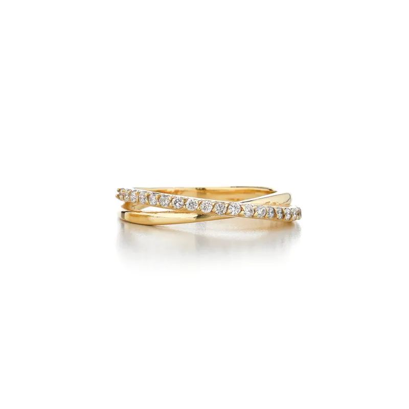 JOLIE WRAP DIAMOND RING sold by SARAH CHLOE
