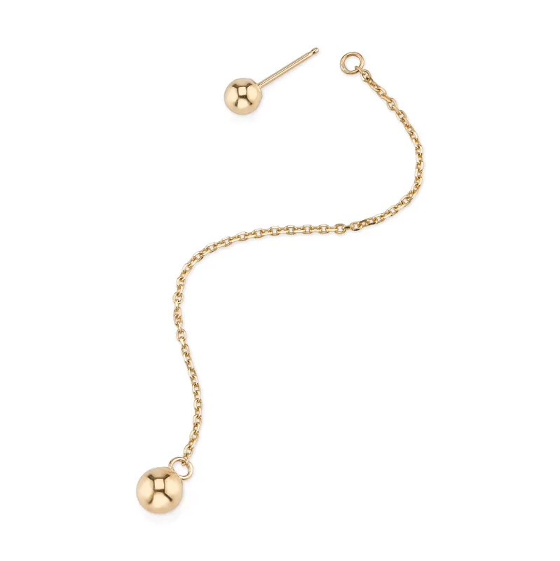 EDIE BALL CHAIN EAR JACKET sold by SARAH CHLOE