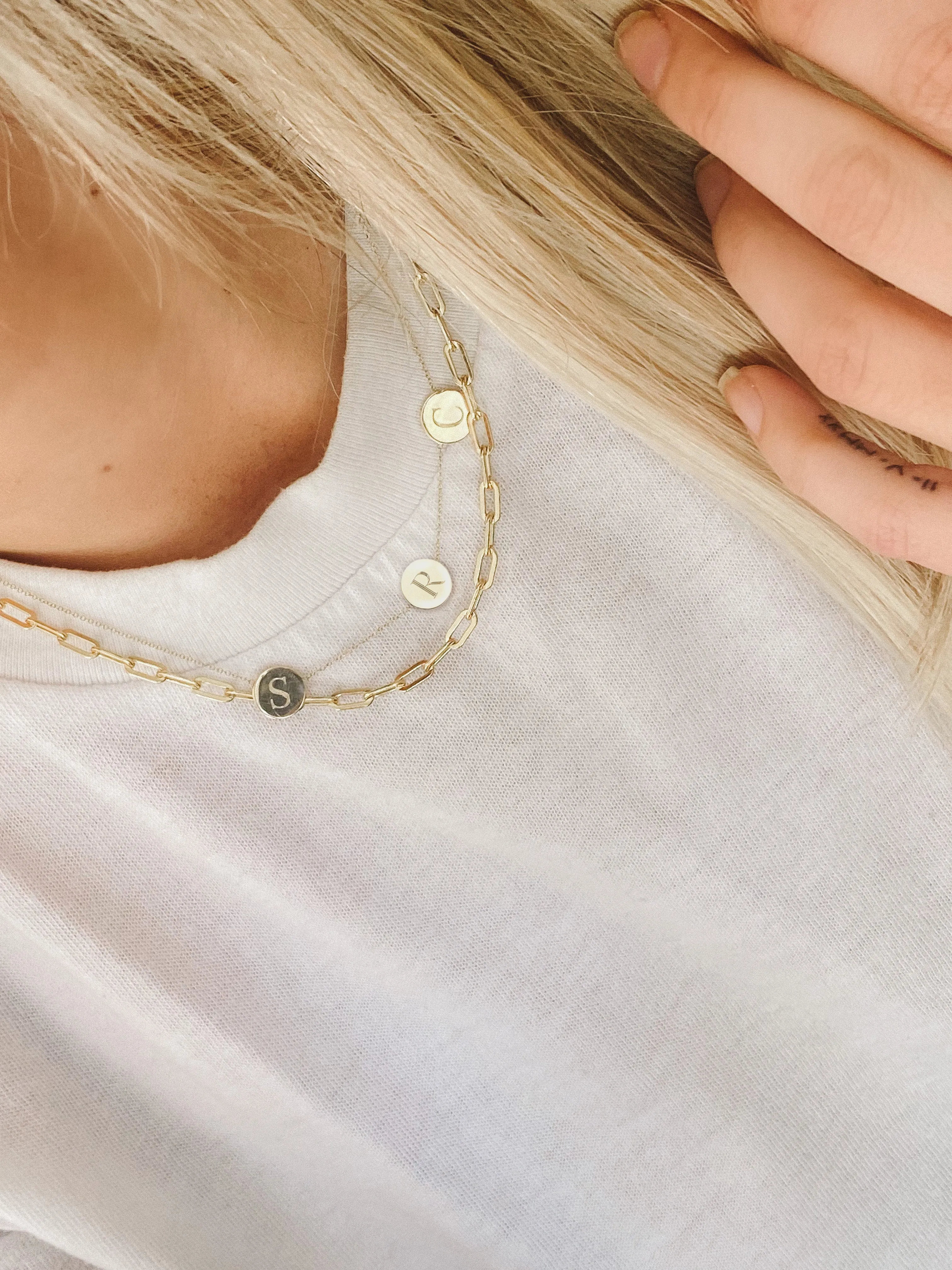 CARA MULTI CHARM NECKLACE sold by SARAH CHLOE product image thumbnail 2