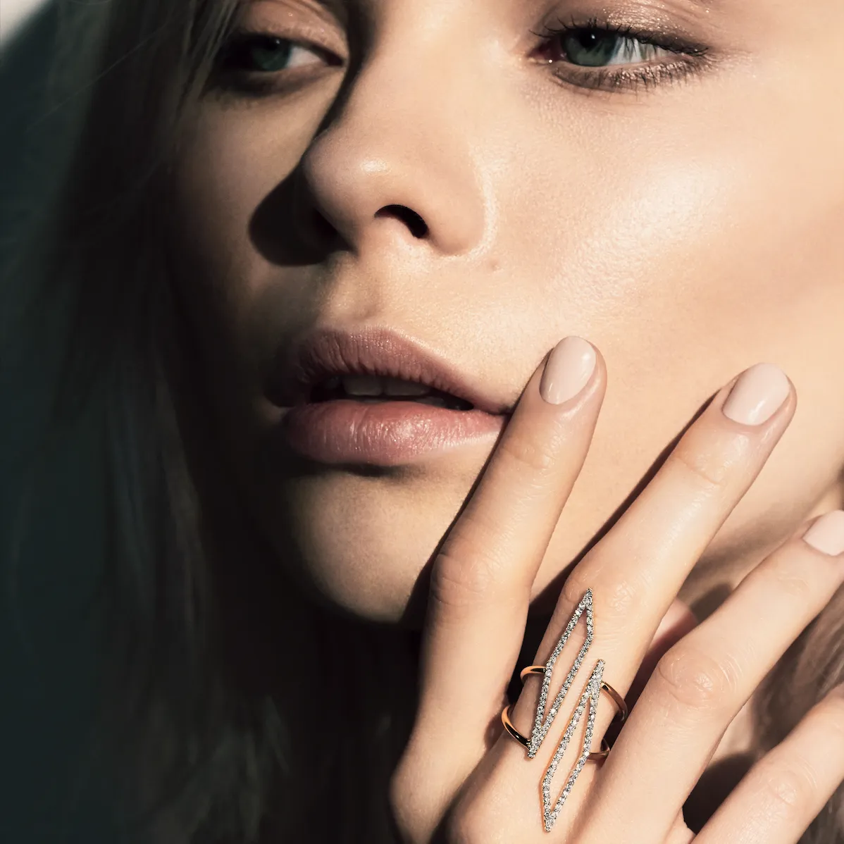 SHARDS v.01 DIAMOND MIRROR RING sold by SARAH CHLOE product image thumbnail 2