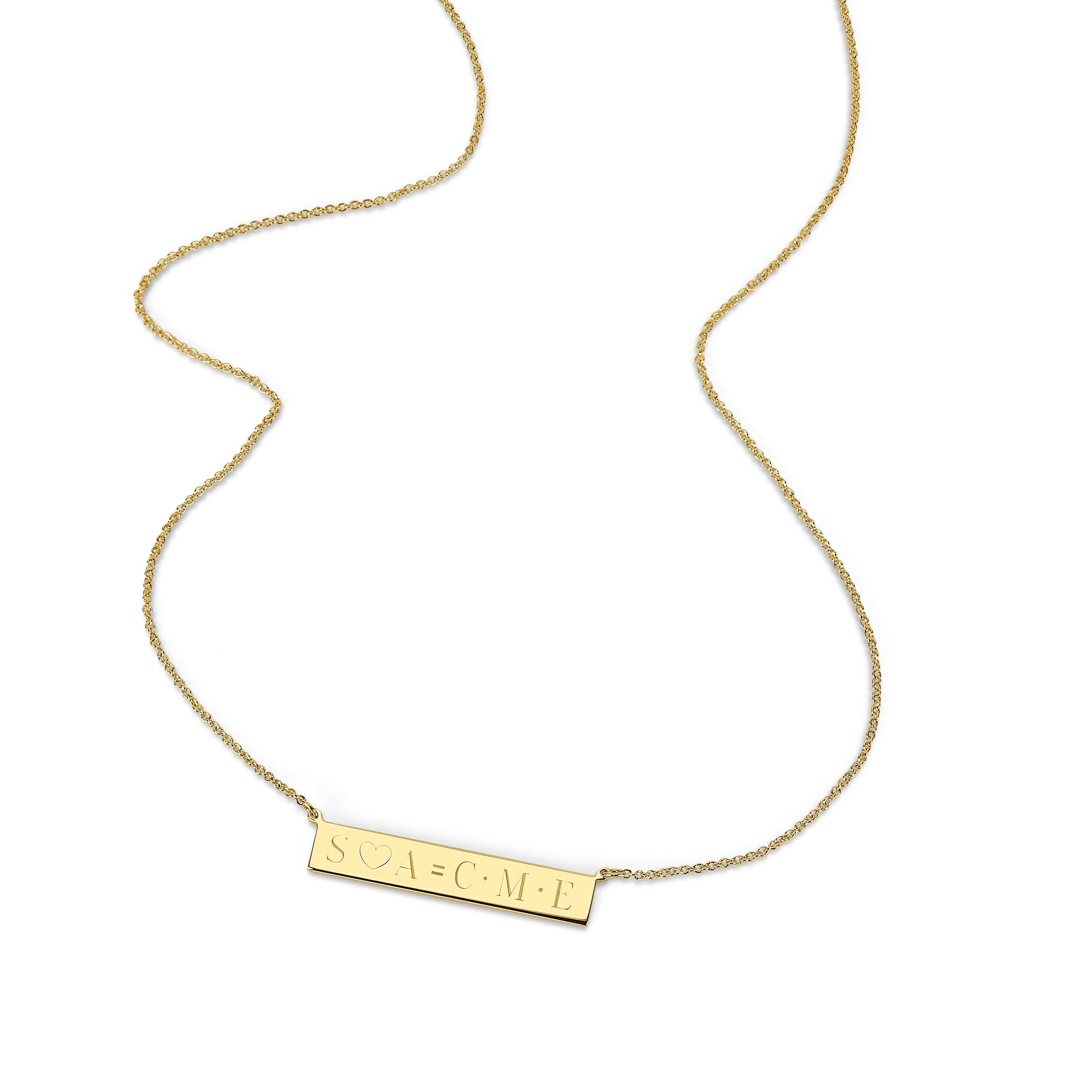 LEIGH ID NECKLACE sold by SARAH CHLOE product image thumbnail 4