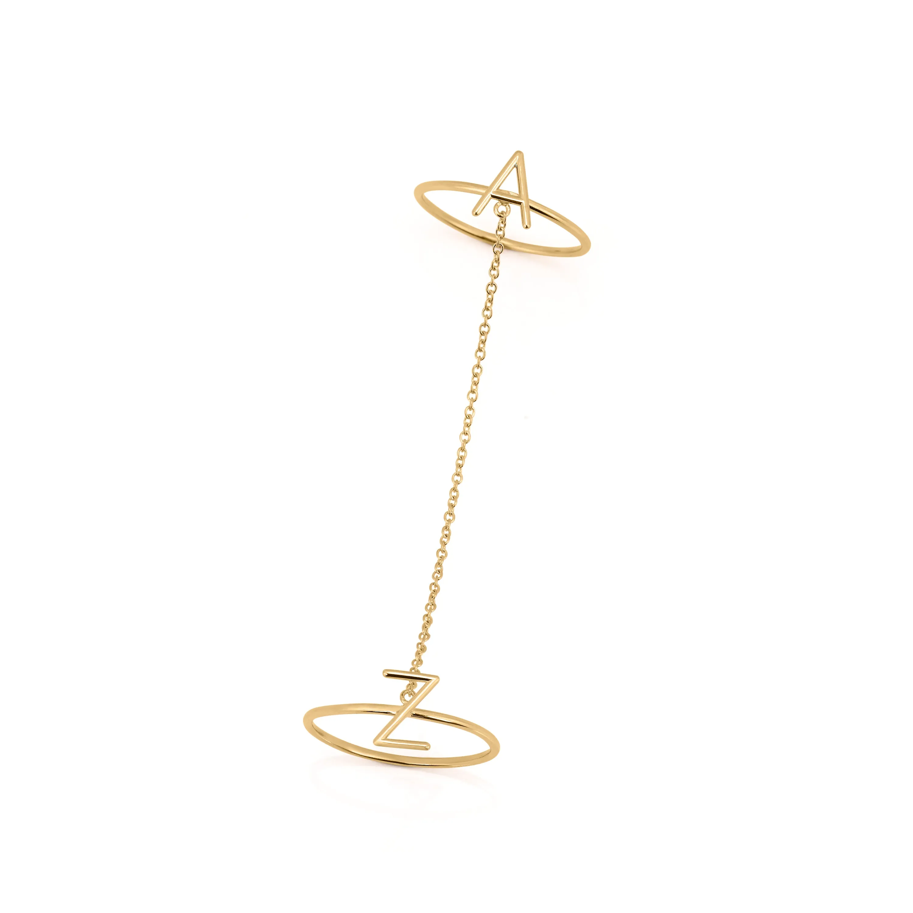 AMELIA LINKED RING sold by SARAH CHLOE product image thumbnail 3