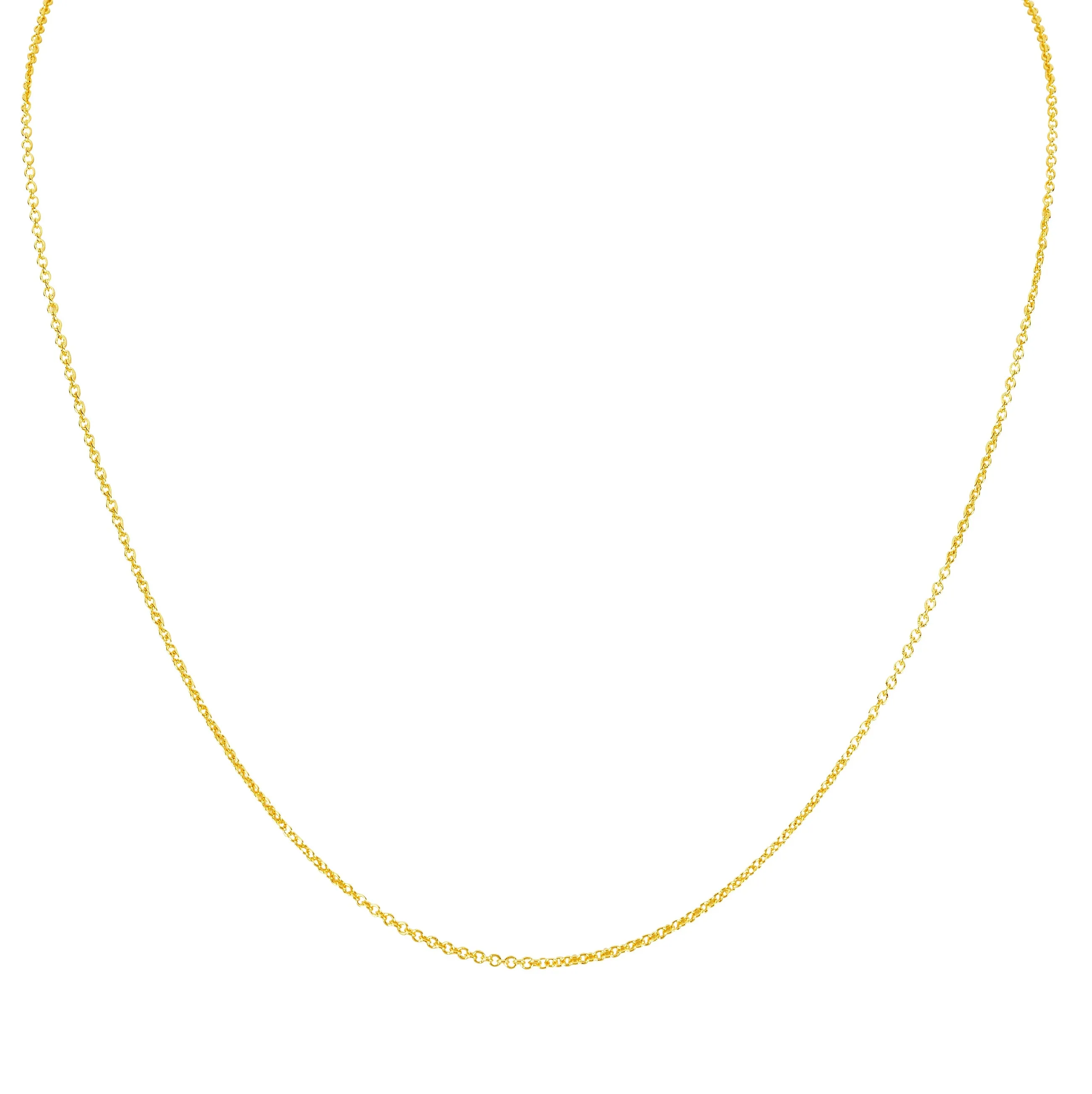 CHAINS: CABLE CHAIN-14KT GOLD sold by SARAH CHLOE