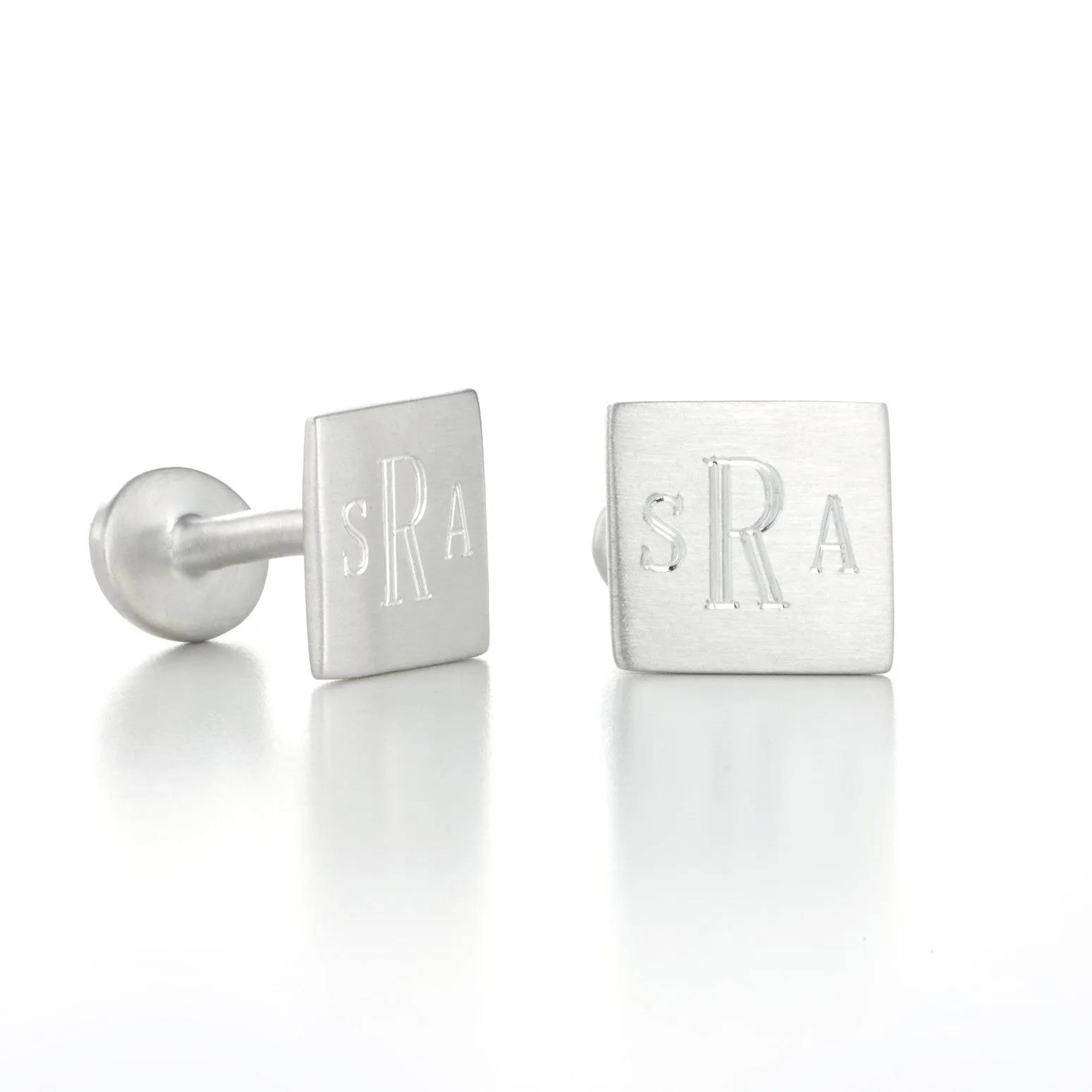 HOMME-SQUARE CUFFLINKS sold by SARAH CHLOE product image thumbnail 2