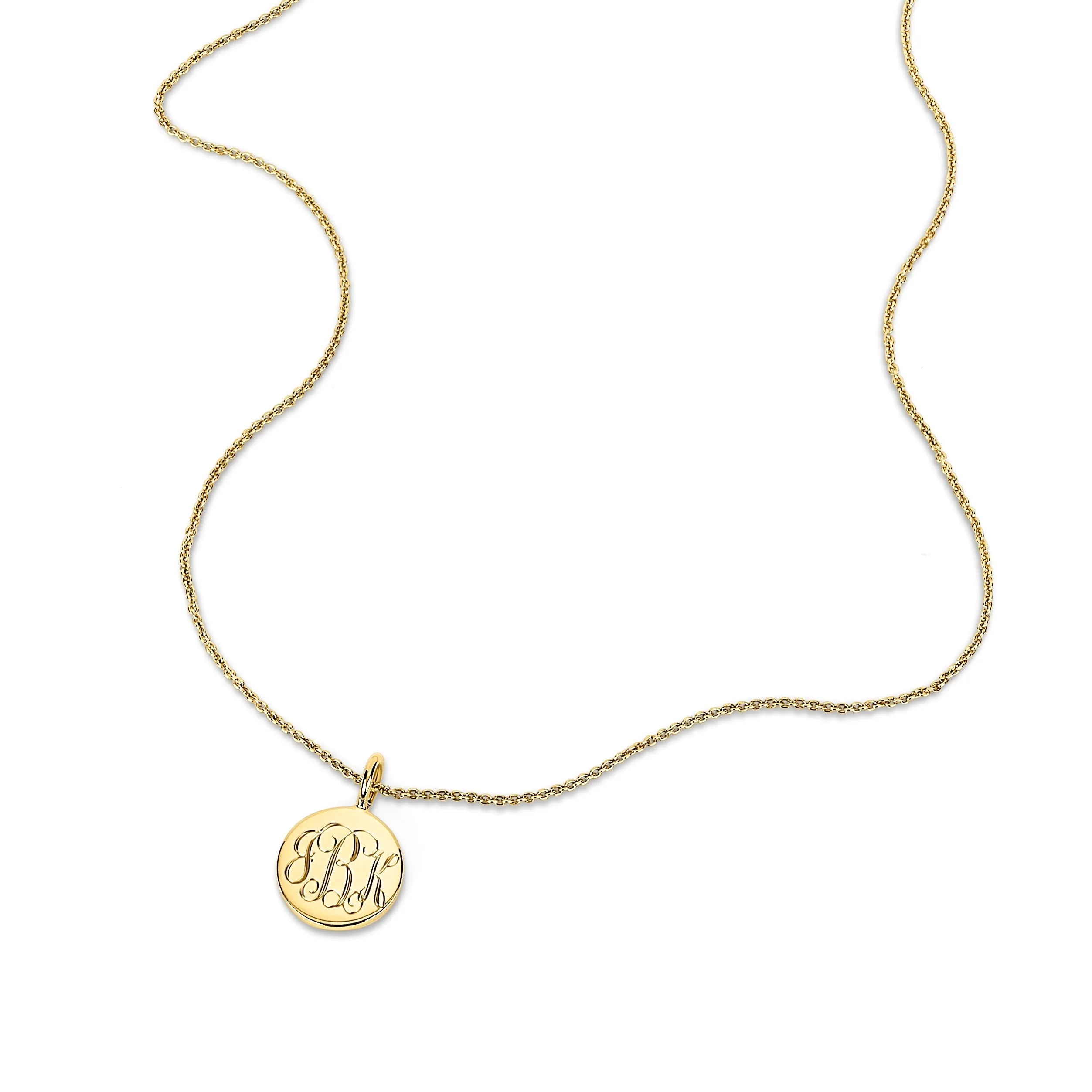 LIA ENGRAVED NECKLACE sold by SARAH CHLOE