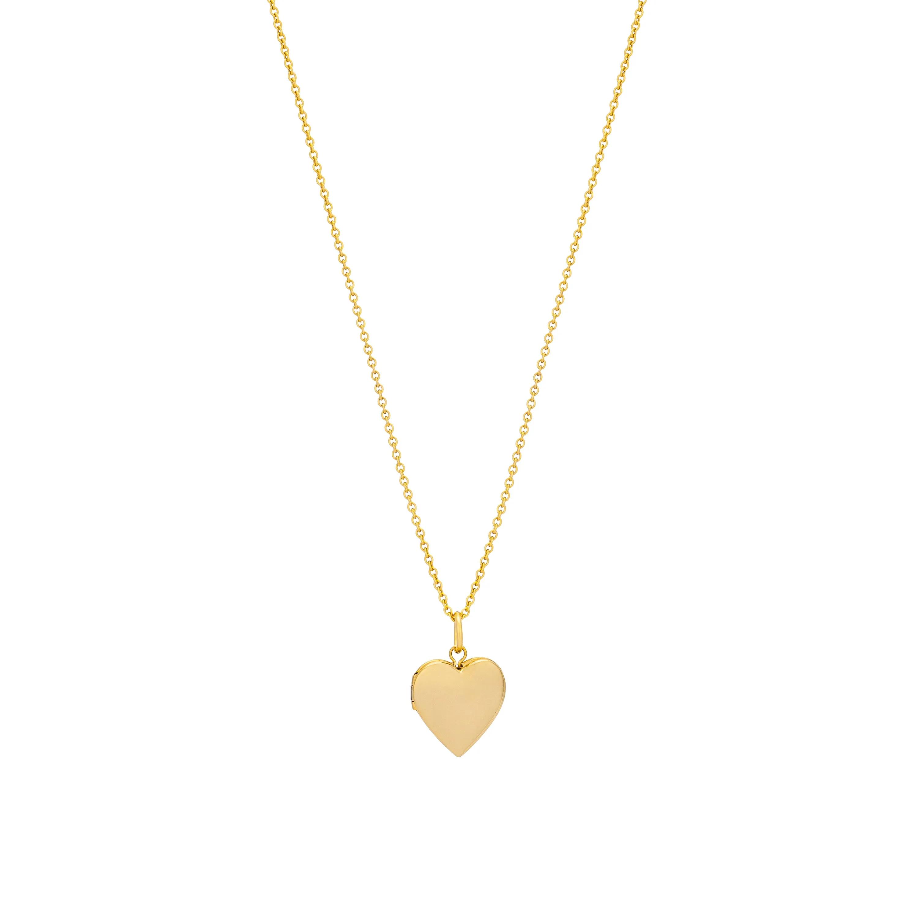 CHARLI SMALL HEART ENGRAVED LOCKET sold by SARAH CHLOE product image thumbnail 4