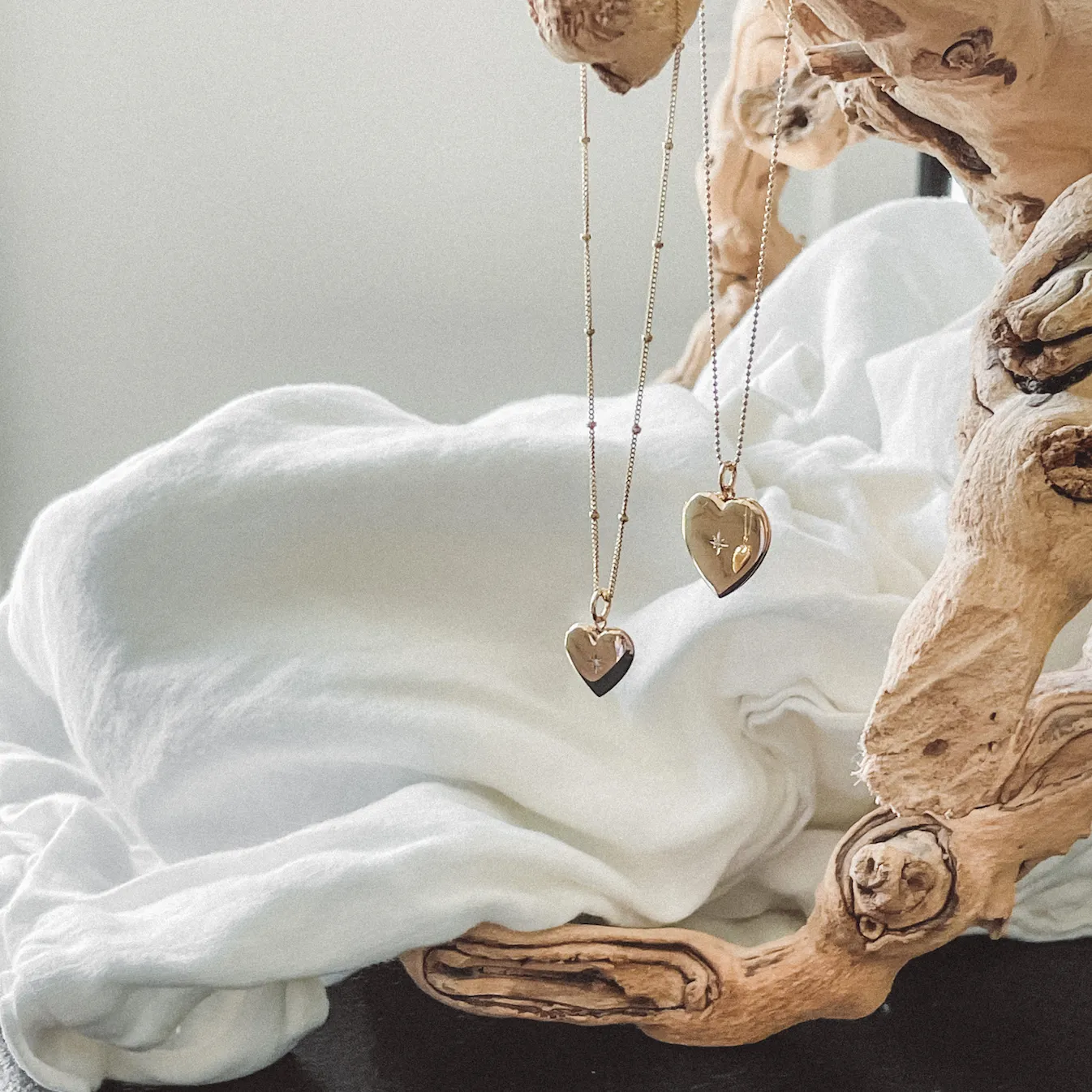 CHARLI SMALL HEART ENGRAVED LOCKET sold by SARAH CHLOE product image thumbnail 3