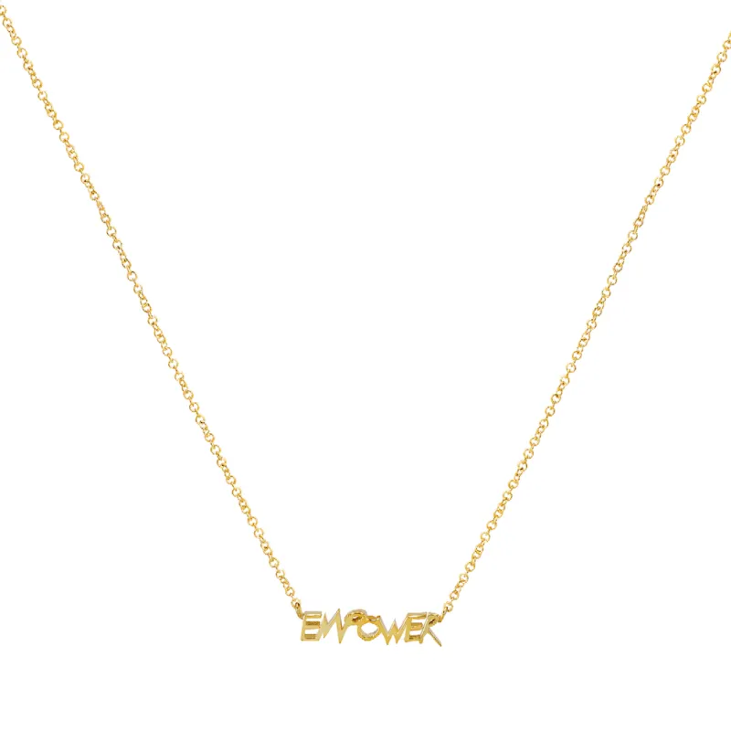 MRSxSC EMPOWER NECKLACE sold by SARAH CHLOE