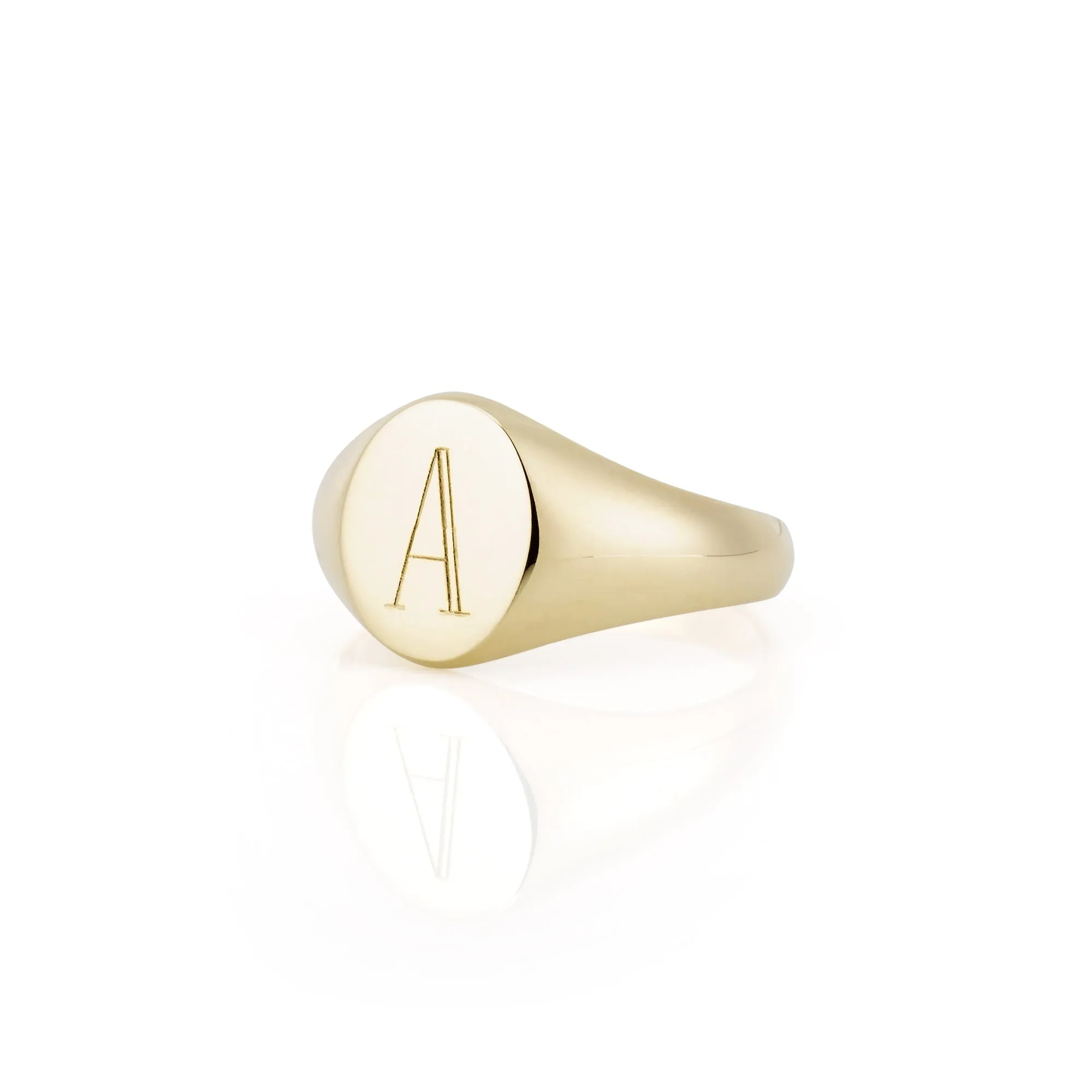 LANA PETITE SIGNET RING sold by SARAH CHLOE