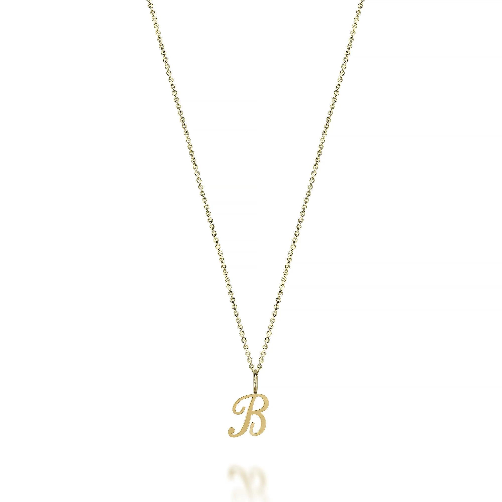 AMELIA SCRIPT INITIAL NECKLACE sold by SARAH CHLOE