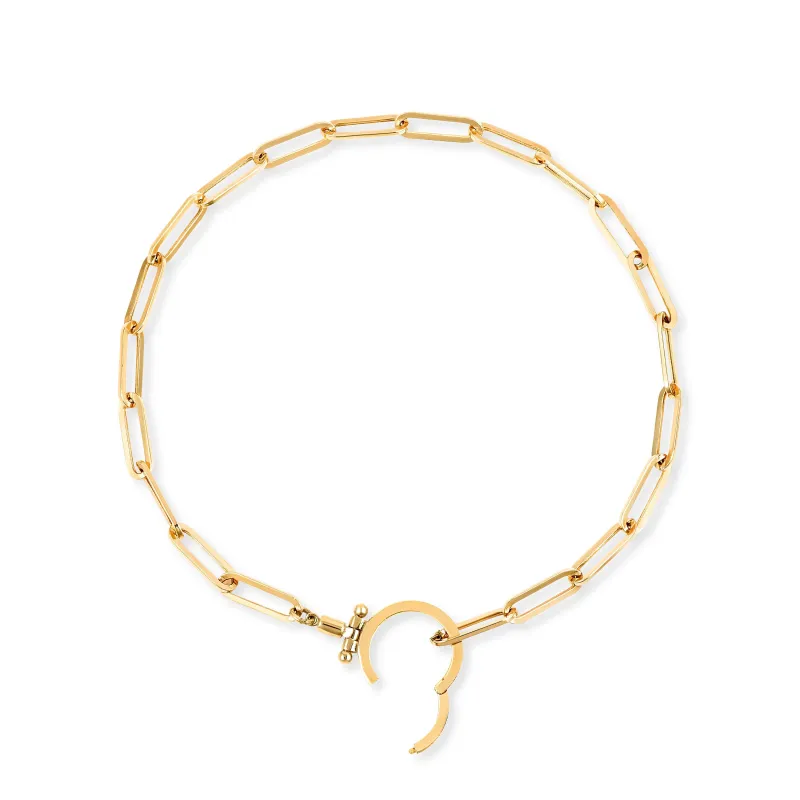 REMI HINGED CHARM BRACELET made by SARAH CHLOE