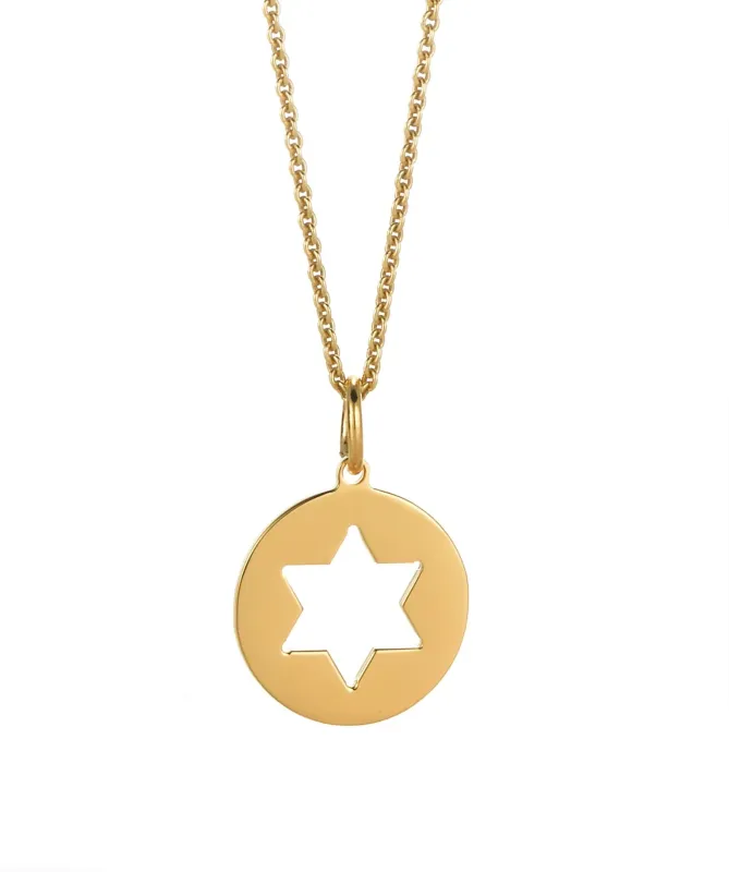 EVA STAR OF DAVID NECKLACE made by SARAH CHLOE