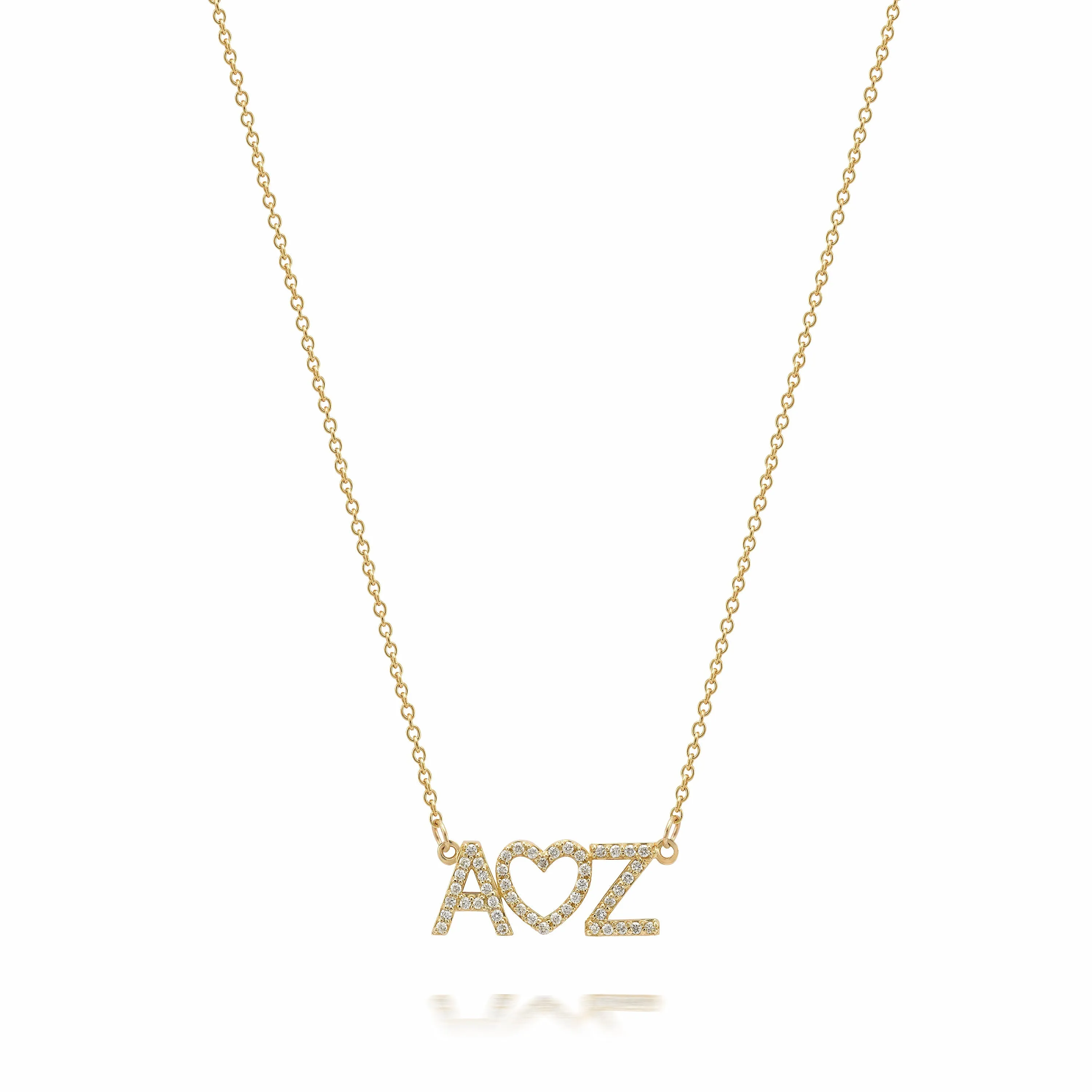 RIAVA DIAMOND DUO DIAMOND NECKLACE sold by SARAH CHLOE