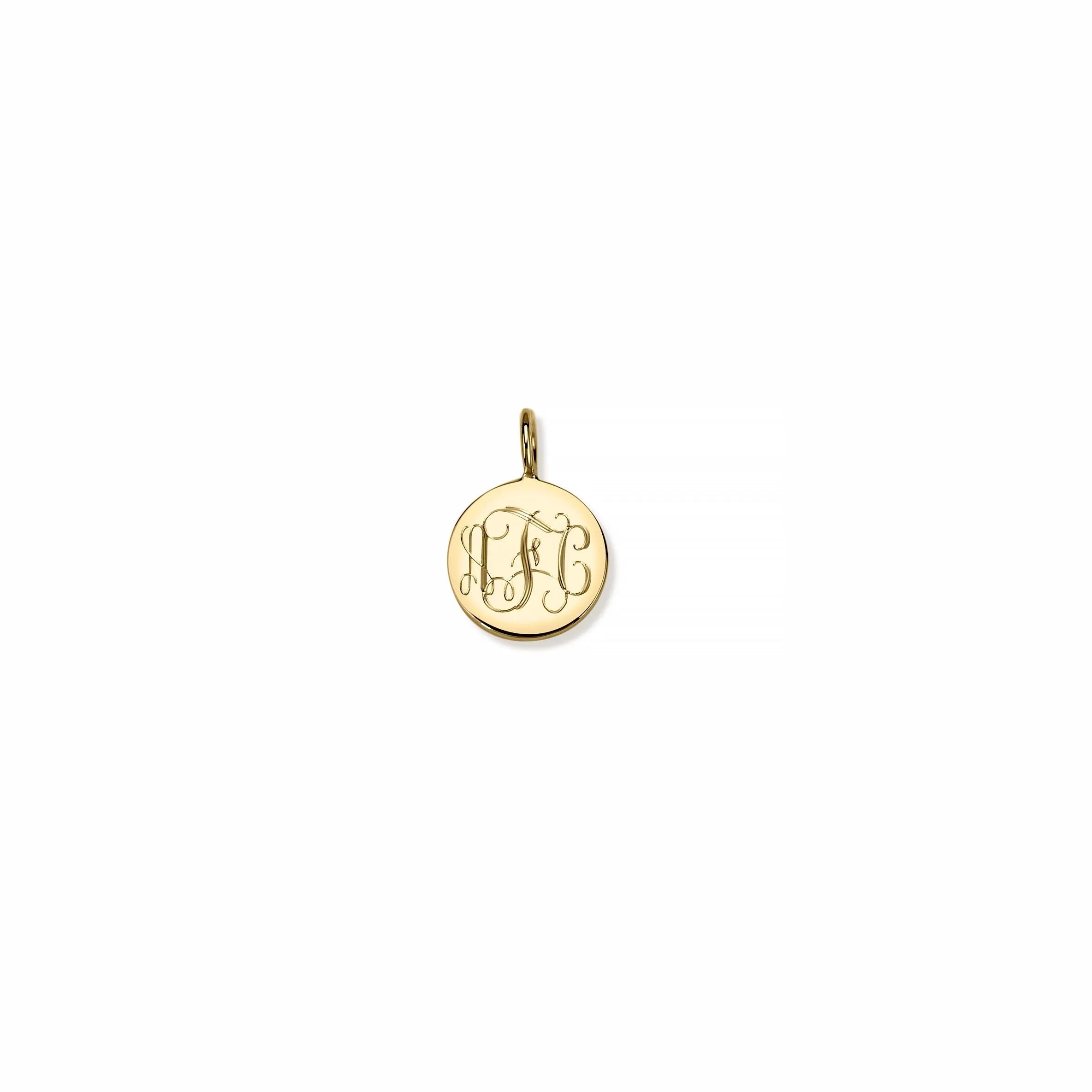 LIA ENGRAVED CHARM- LOOSE sold by SARAH CHLOE