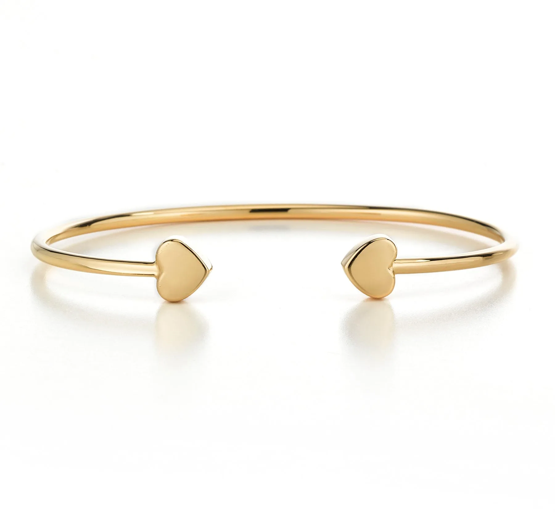 LILY HEART BANGLE sold by SARAH CHLOE