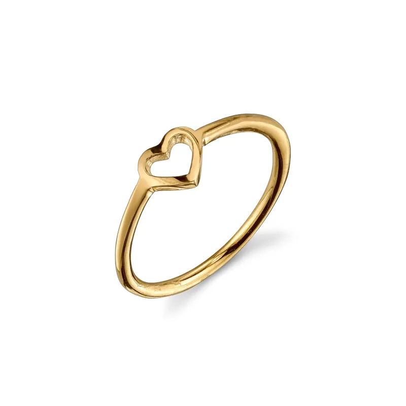 LOVE COUNT® STACKABLE RING - 1 HEART made by SARAH CHLOE