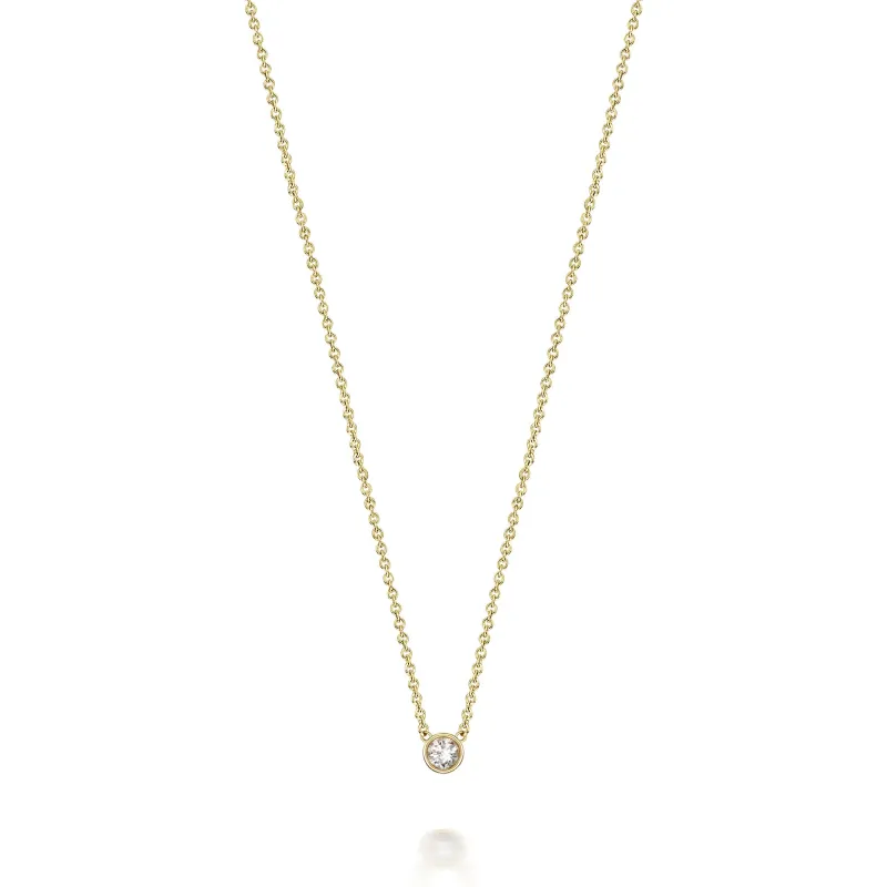 SLDA DIAMOND NECKLACE made by SARAH CHLOE