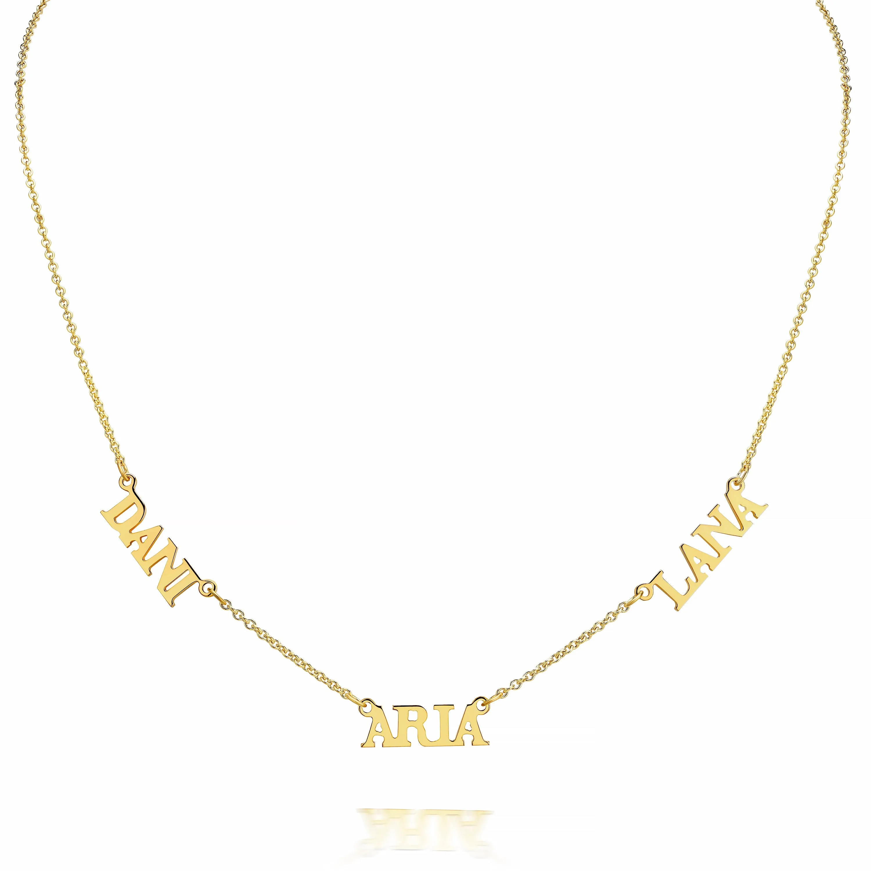 AVA MULTI NAME NECKLACE sold by SARAH CHLOE